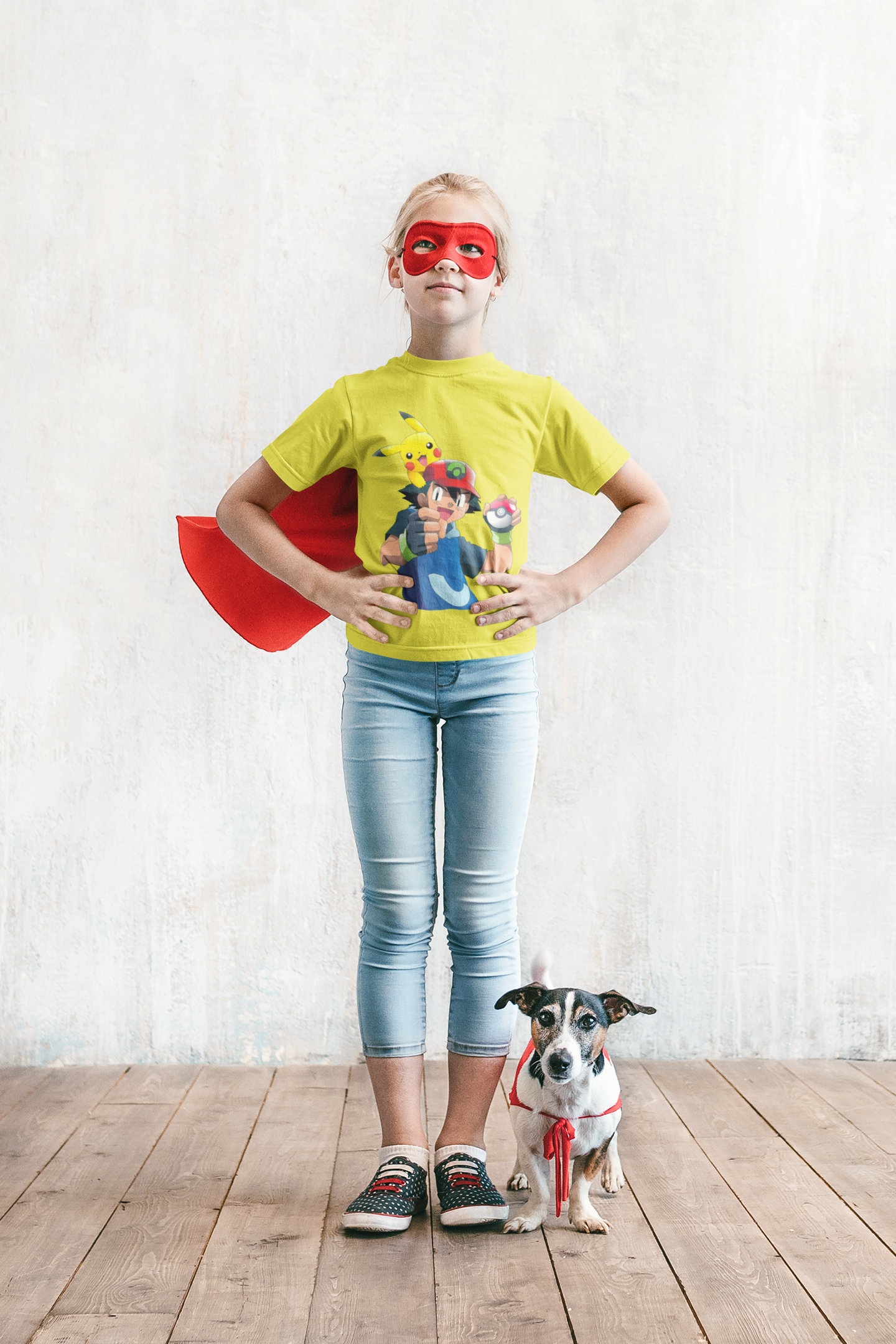 Cute Cartoon Half Sleeves T-Shirt For Girls -FunkyTeesClub