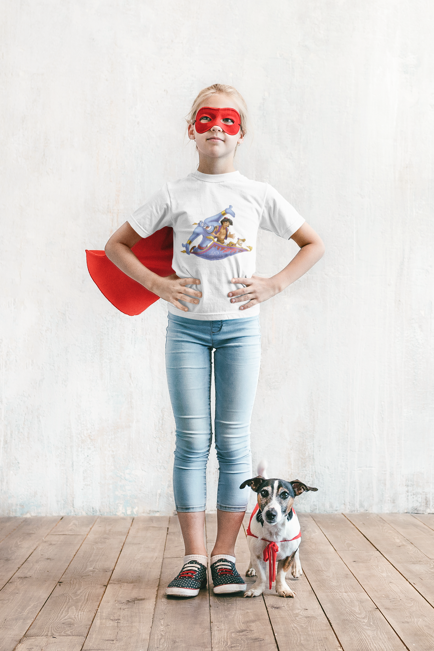 Cute Cartoon Half Sleeves T-Shirt For Girls -FunkyTeesClub