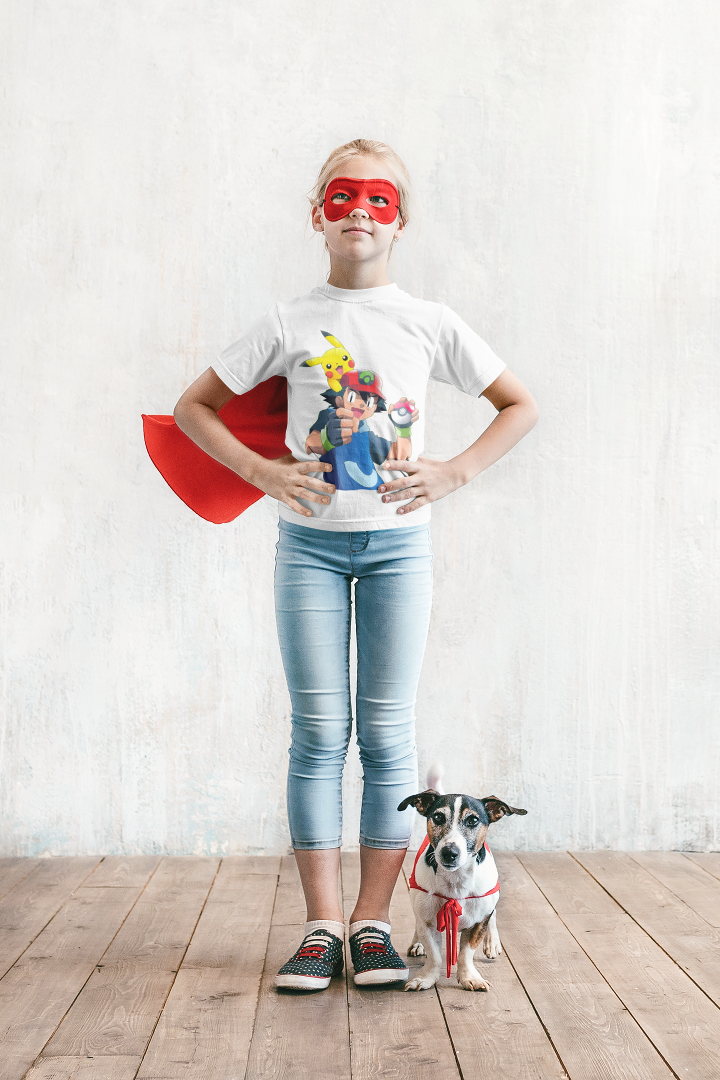 Cute Cartoon Half Sleeves T-Shirt For Girls -FunkyTeesClub