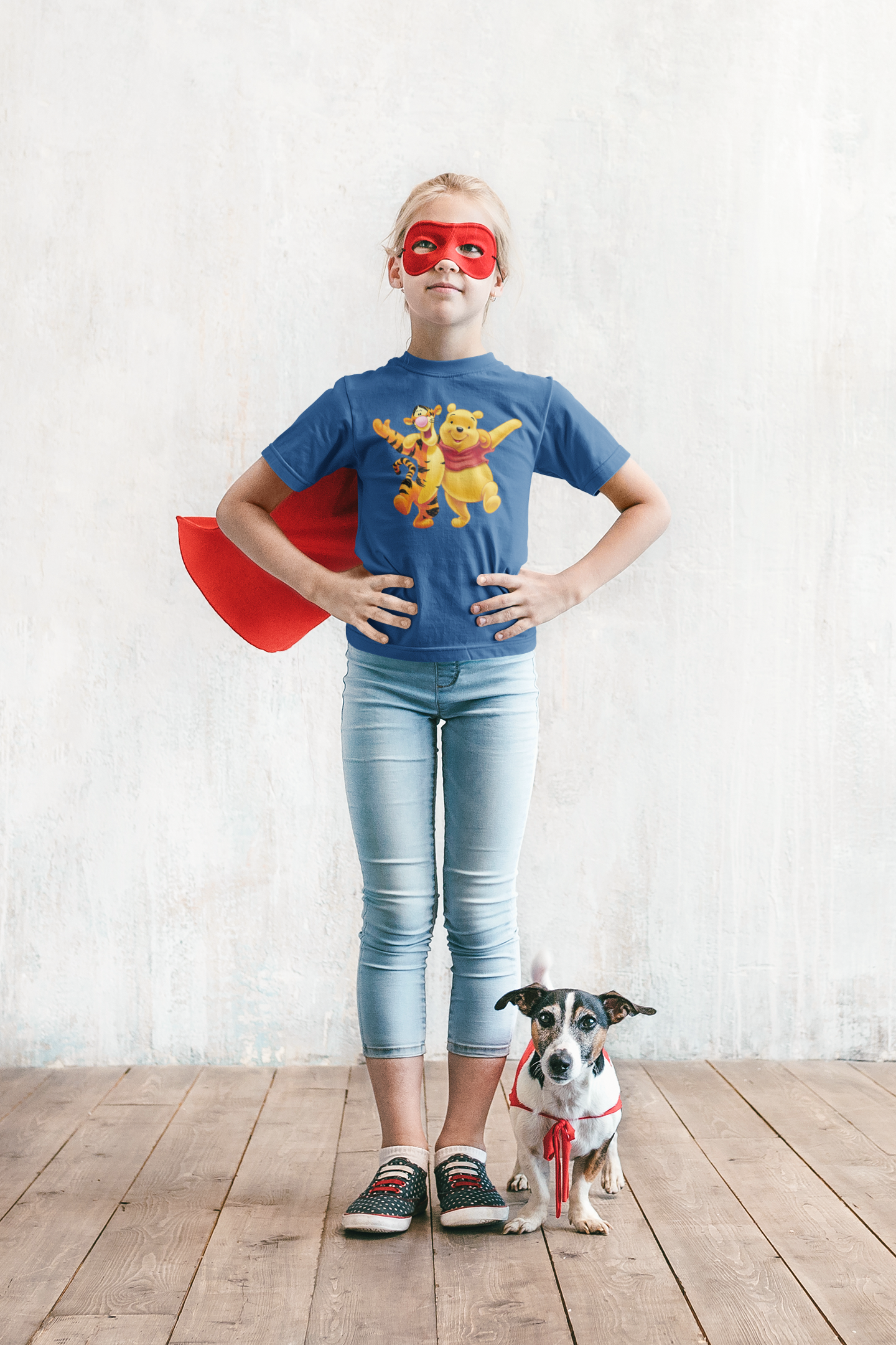 Cute Cartoon Half Sleeves T-Shirt For Girls -FunkyTeesClub