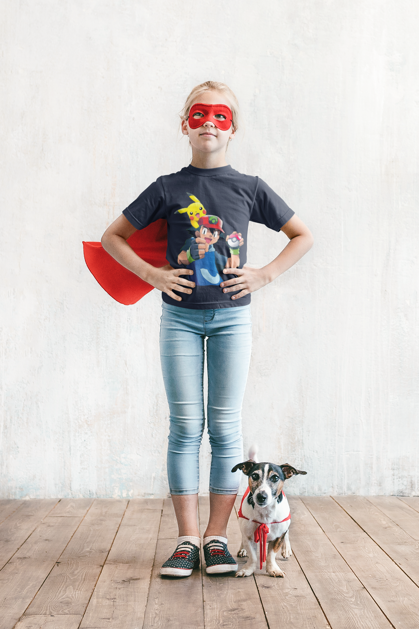 Cute Cartoon Half Sleeves T-Shirt For Girls -FunkyTeesClub