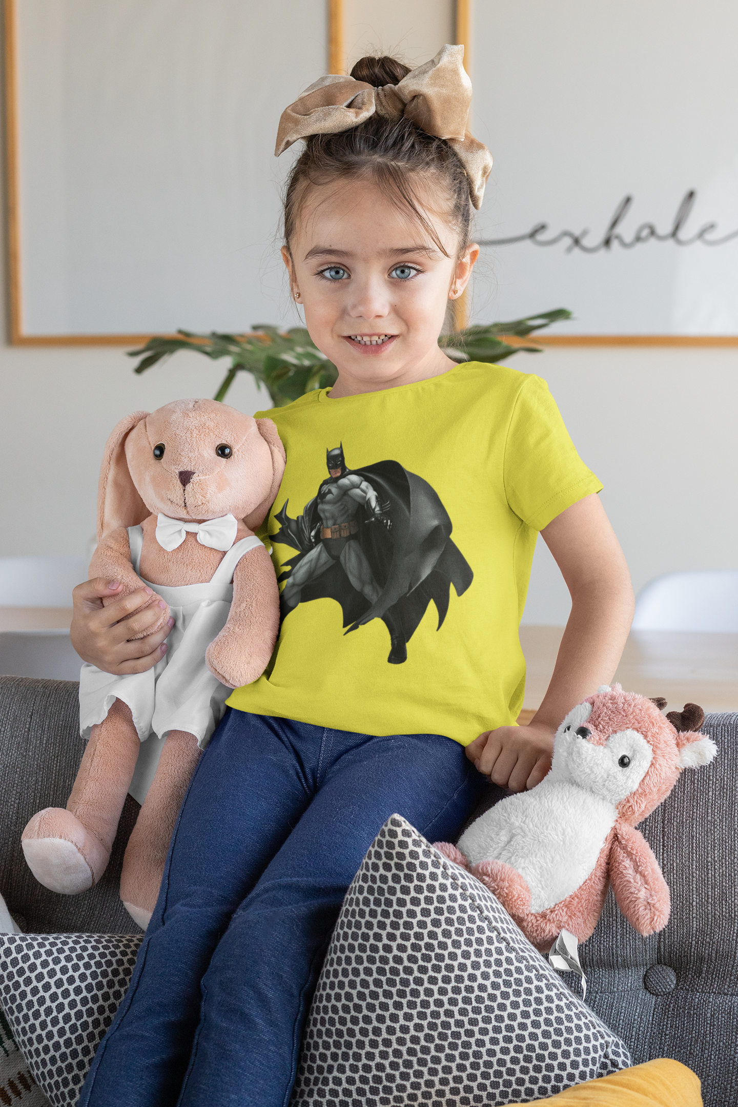 Superhero Half Sleeves T-Shirt For Girls -FunkyTeesClub