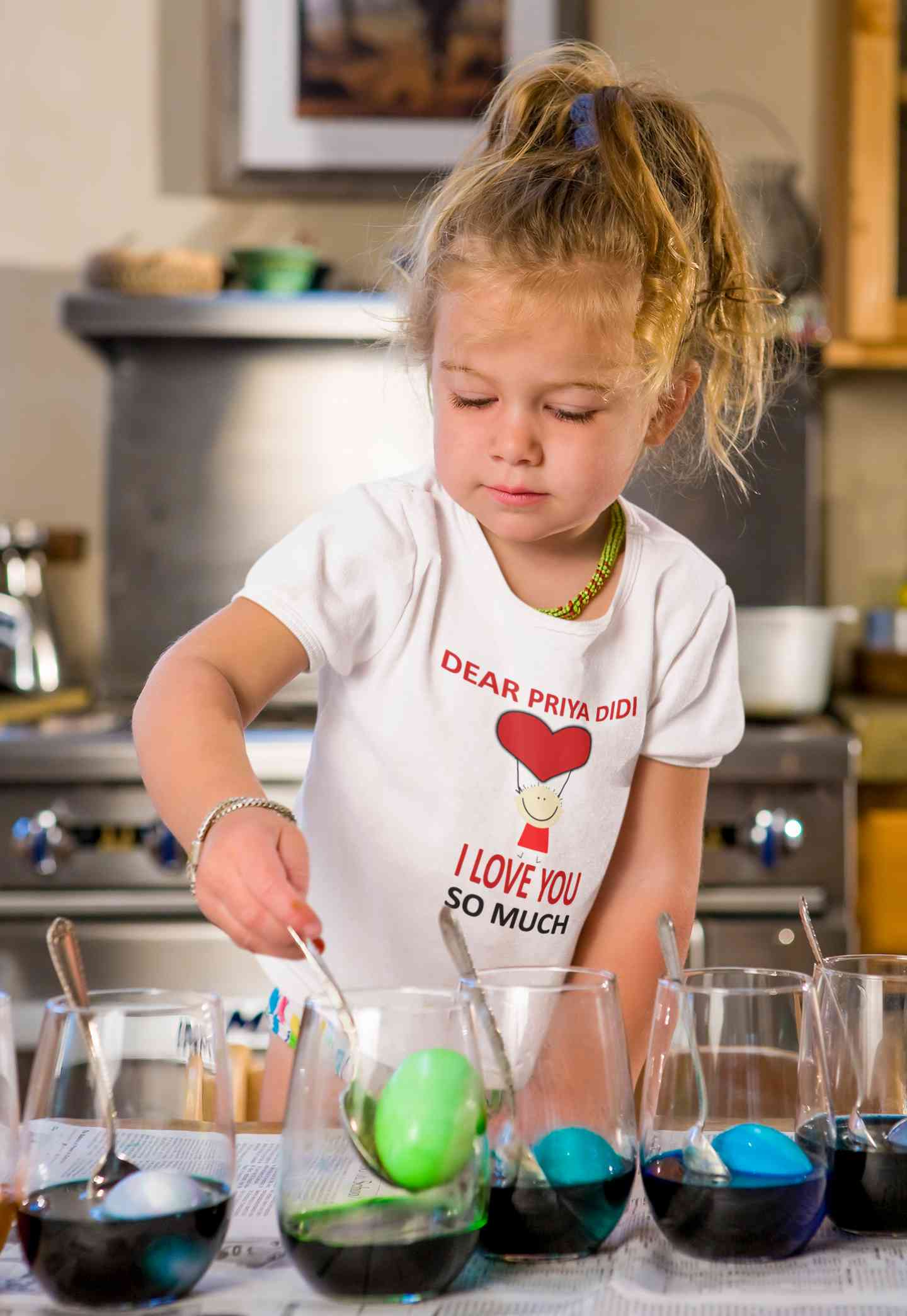 Custom Name I love My Didi So Much Half Sleeves T-Shirt For Girls -FunkyTeesClub