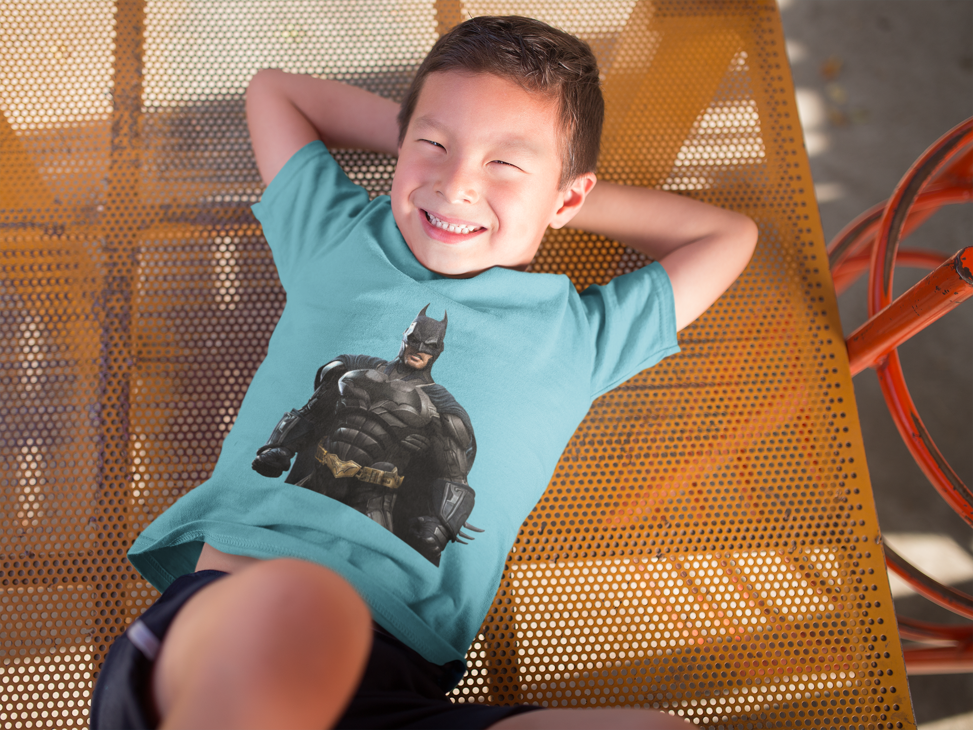 Superhero Half Sleeves T-Shirt for Boy-FunkyTeesClub