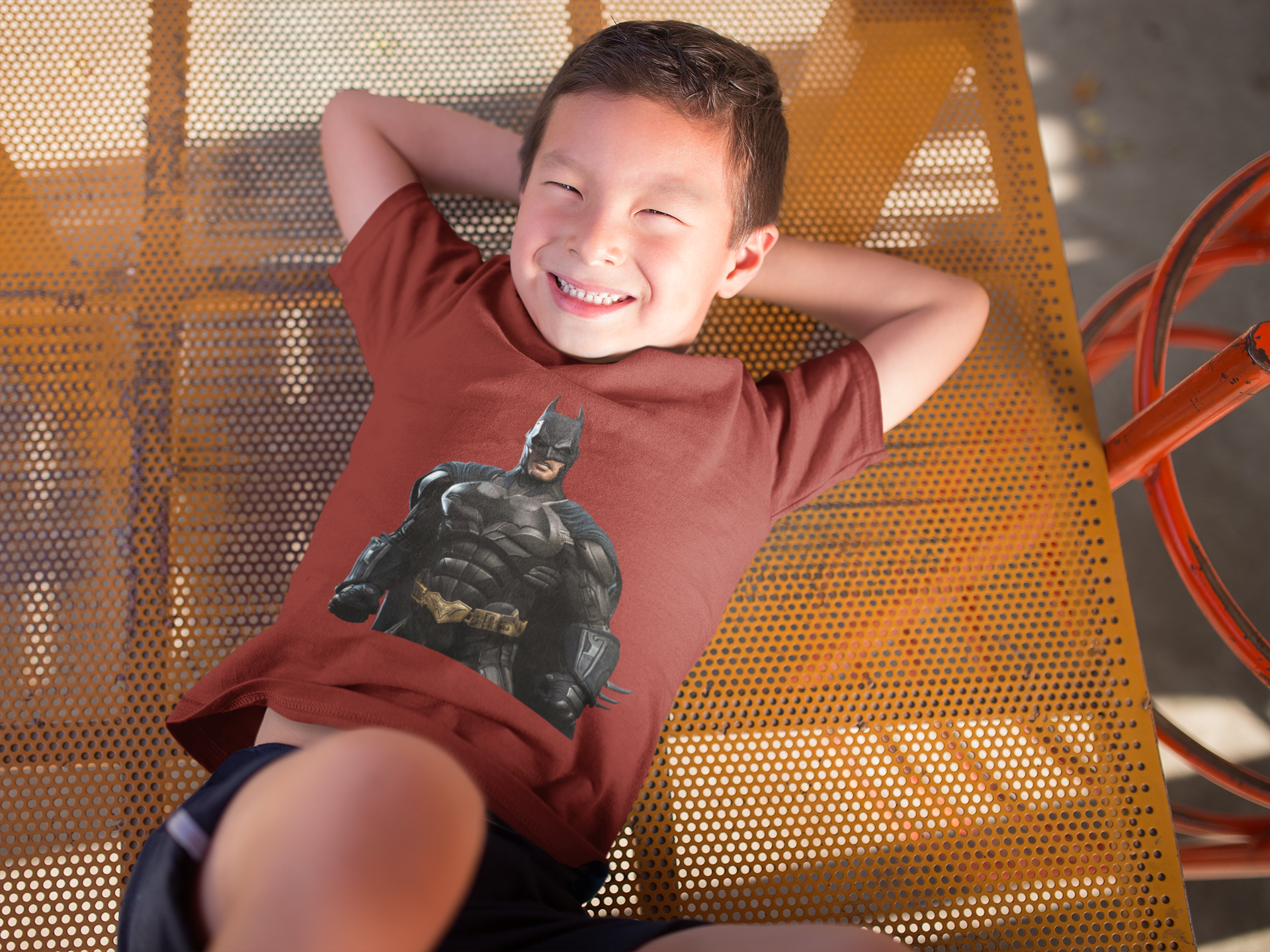 Superhero Half Sleeves T-Shirt for Boy-FunkyTeesClub