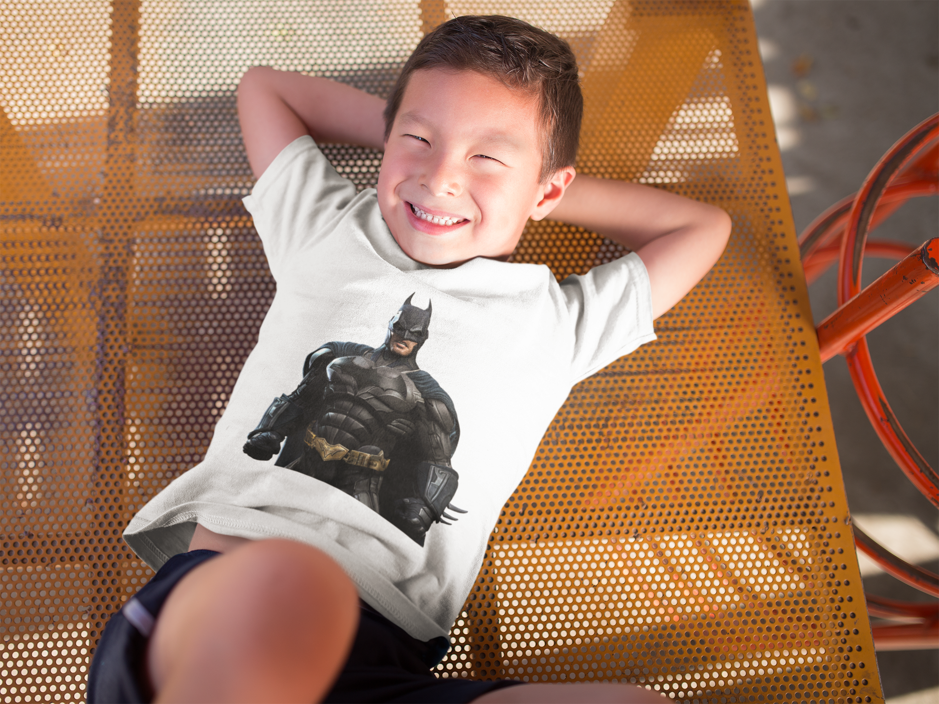 Superhero Half Sleeves T-Shirt for Boy-FunkyTeesClub