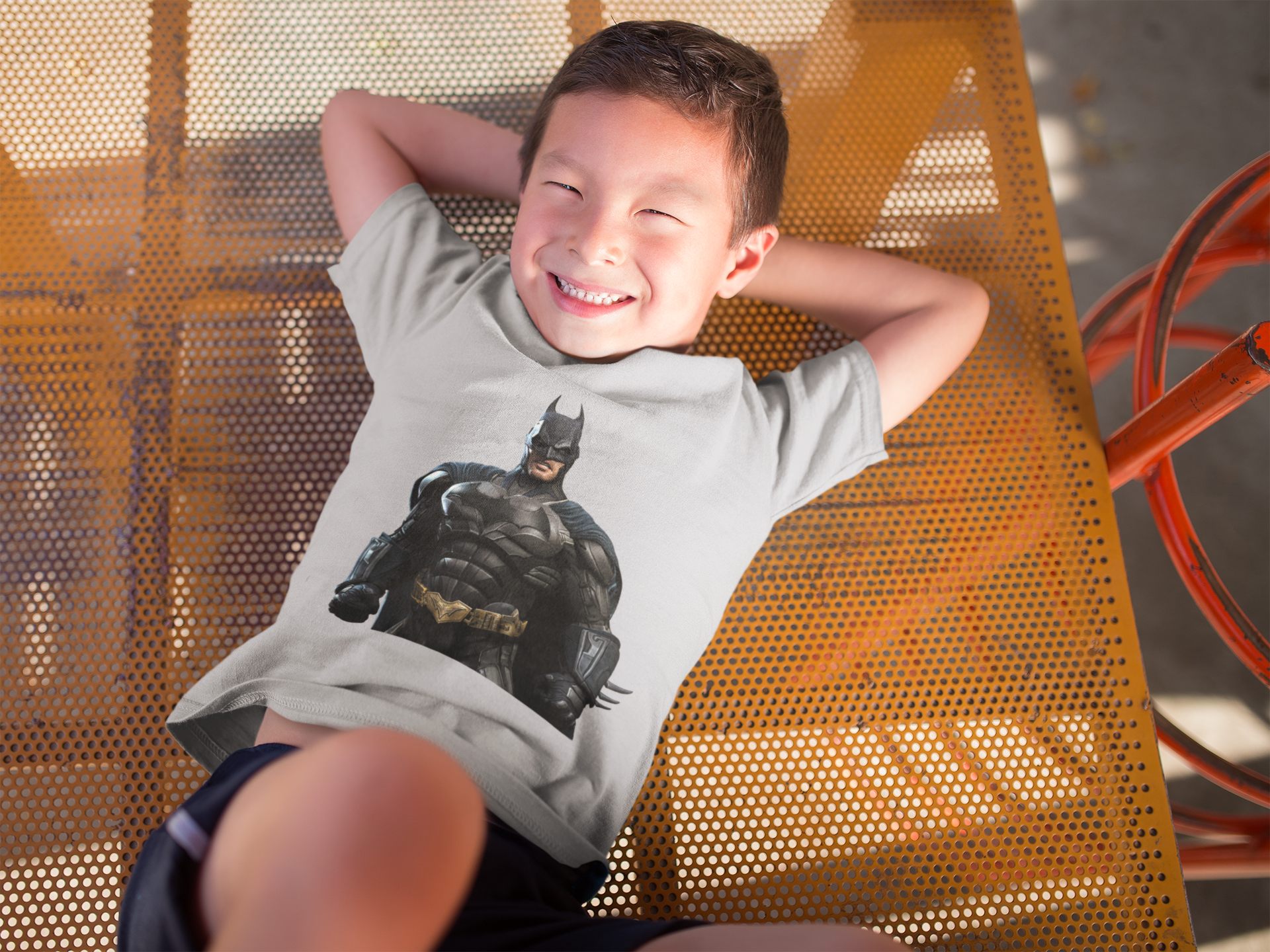 Superhero Half Sleeves T-Shirt for Boy-FunkyTeesClub