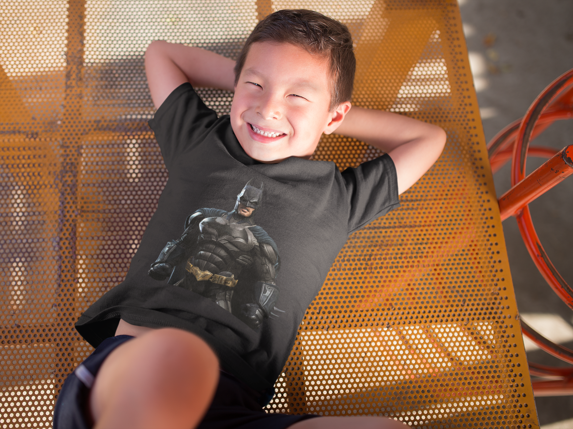 Superhero Half Sleeves T-Shirt for Boy-FunkyTeesClub