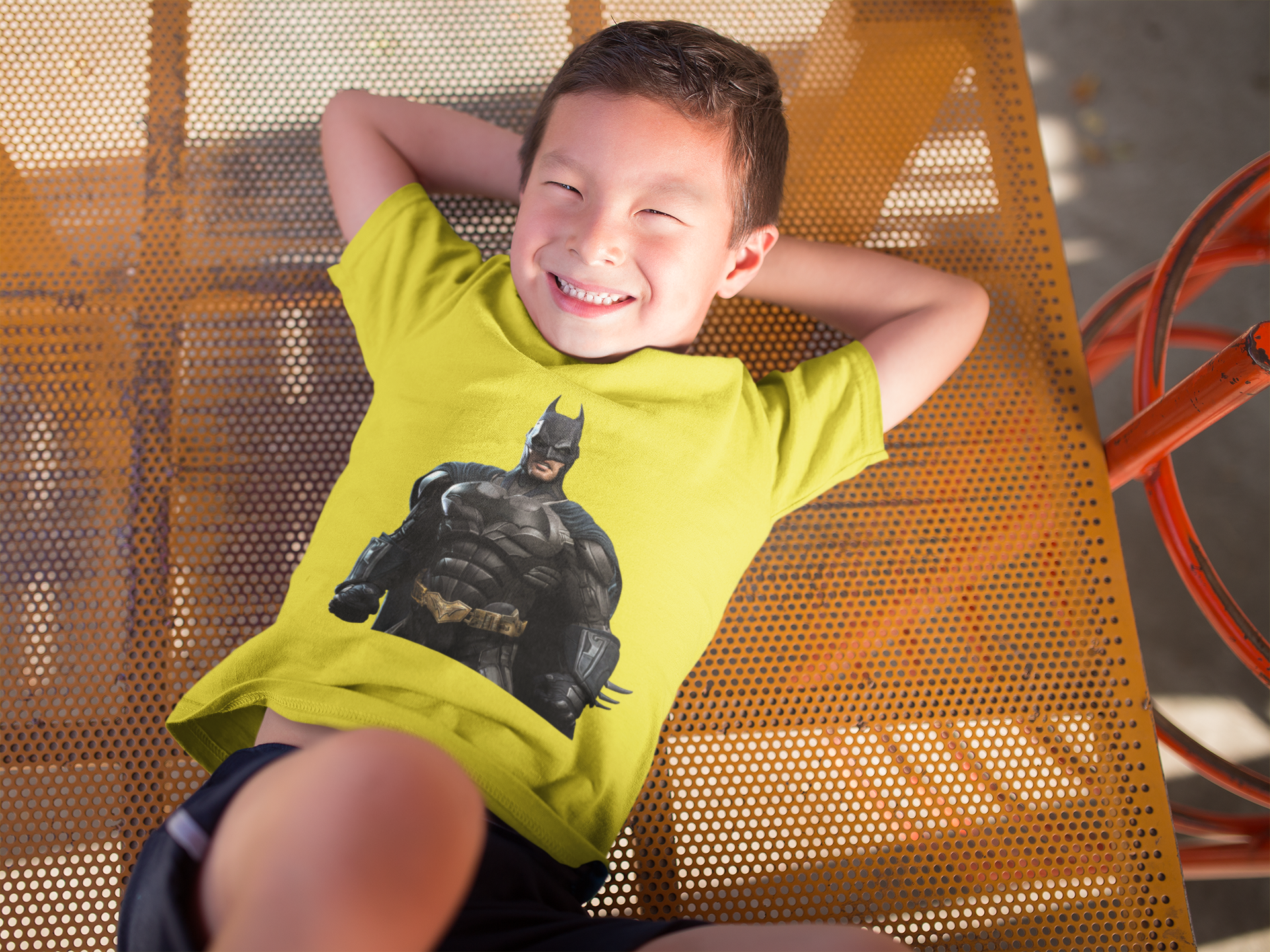 Superhero Half Sleeves T-Shirt for Boy-FunkyTeesClub