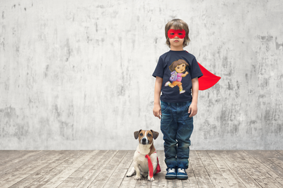 Cute Cartoon Half Sleeves T-Shirt for Boy-FunkyTeesClub