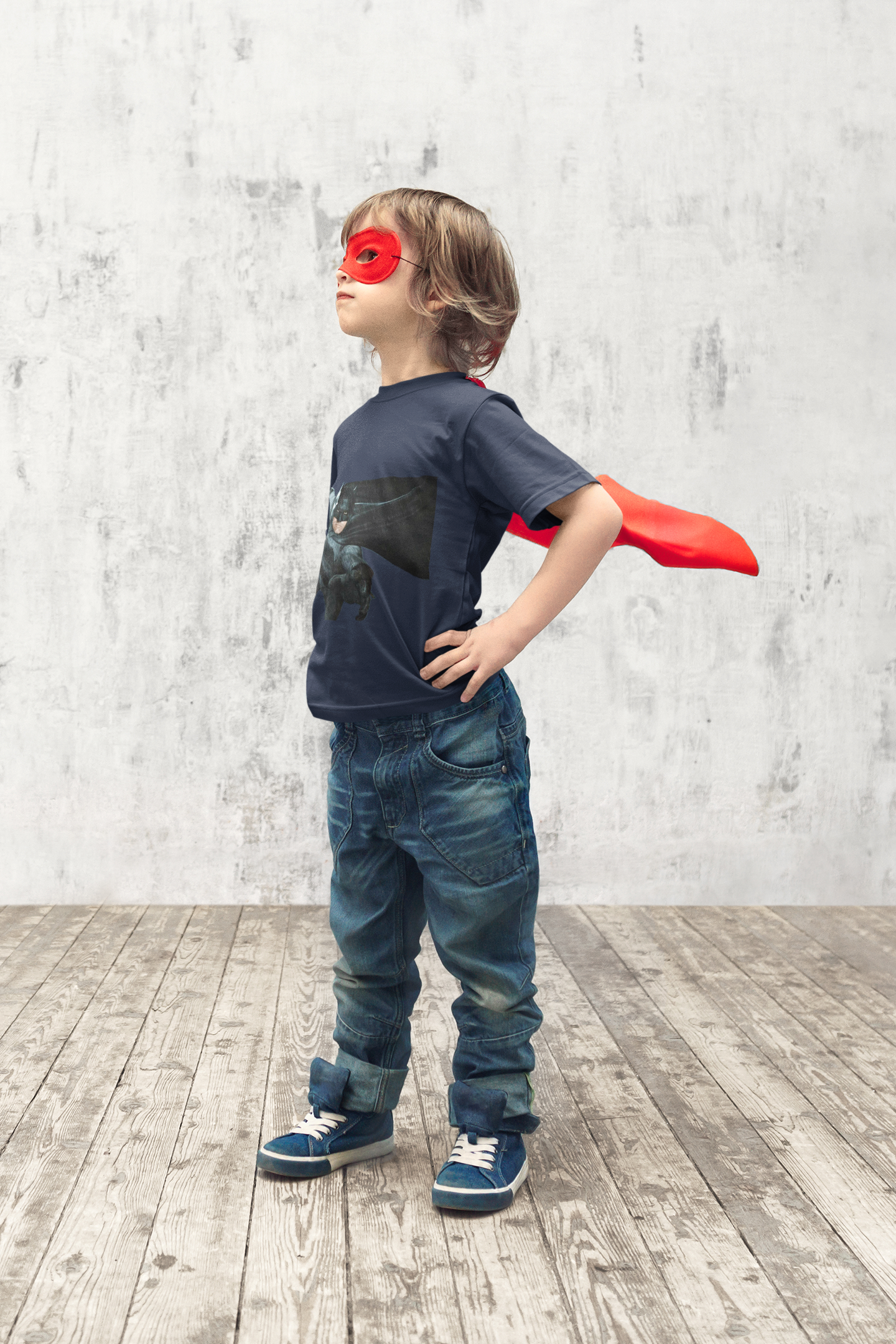 Superhero Half Sleeves T-Shirt for Boy-FunkyTeesClub