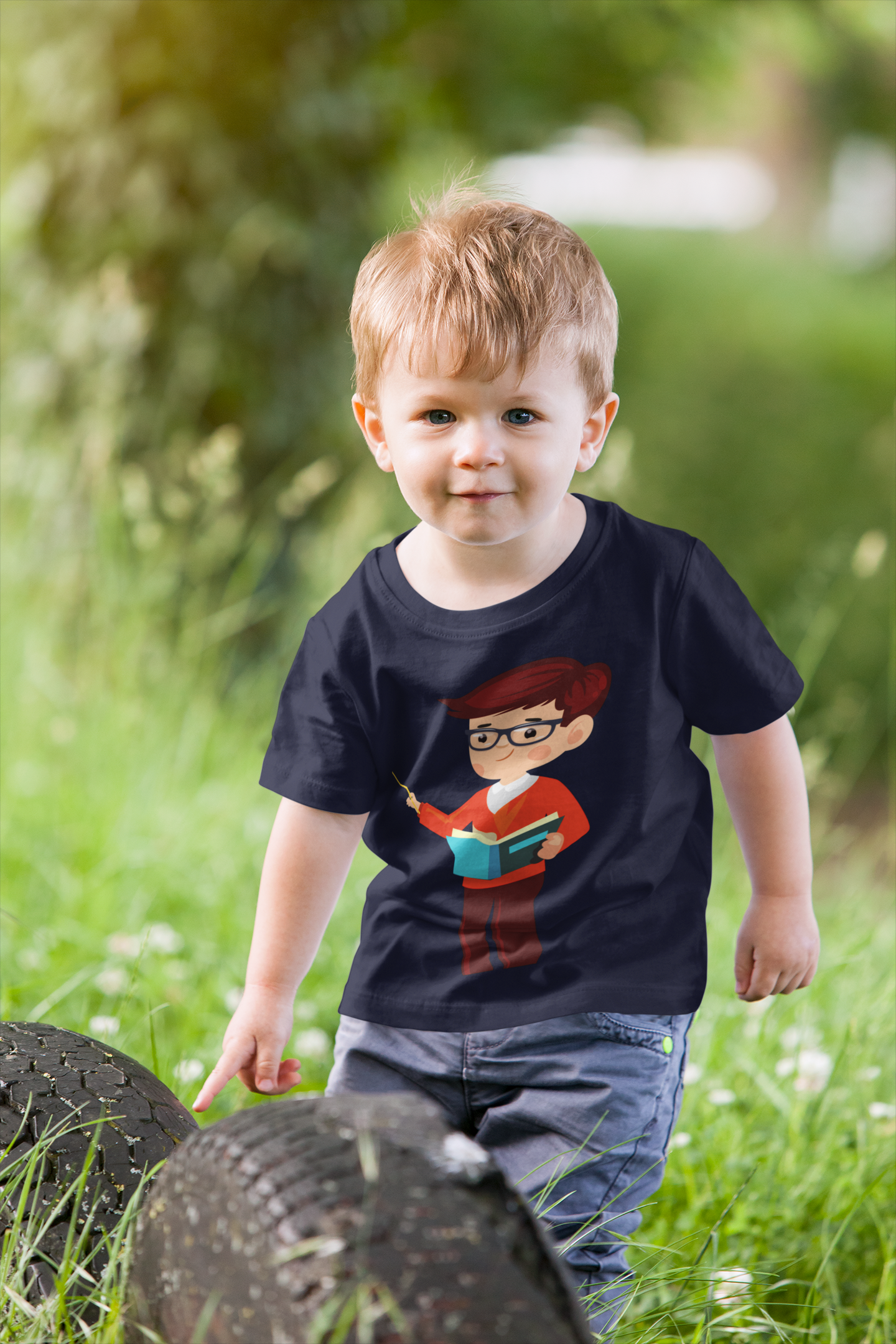 Future Teacher Half Sleeves T-Shirt for Boy-FunkyTeesClub