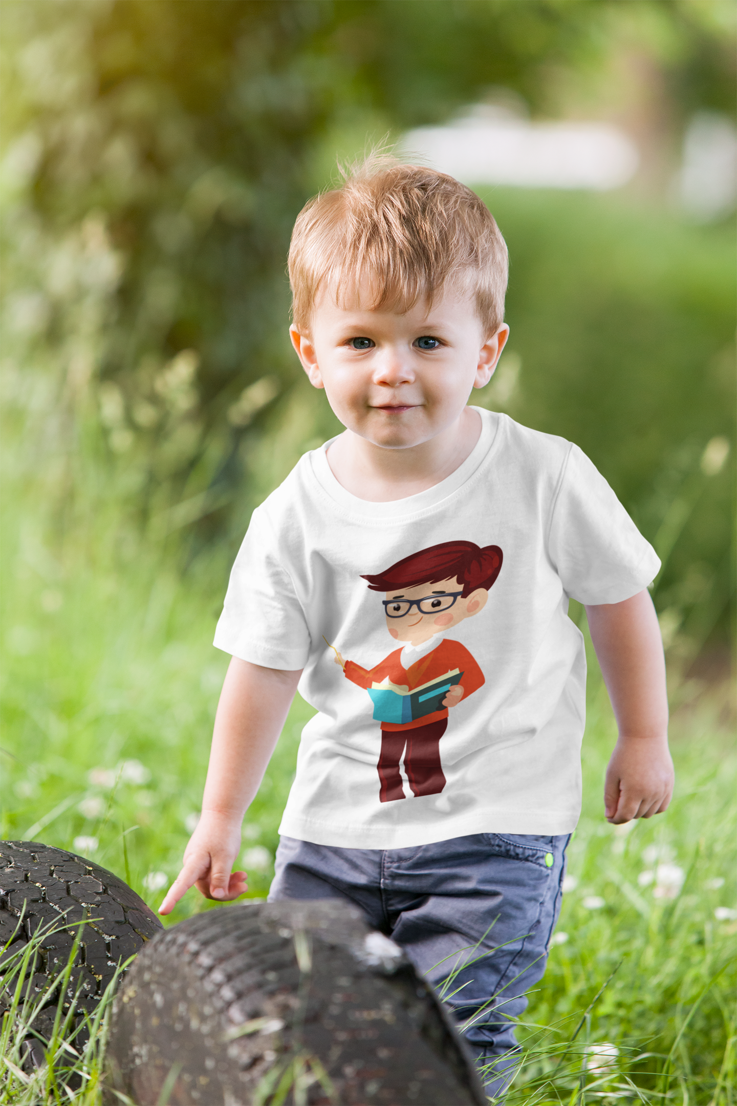 Future Teacher Half Sleeves T-Shirt for Boy-FunkyTeesClub