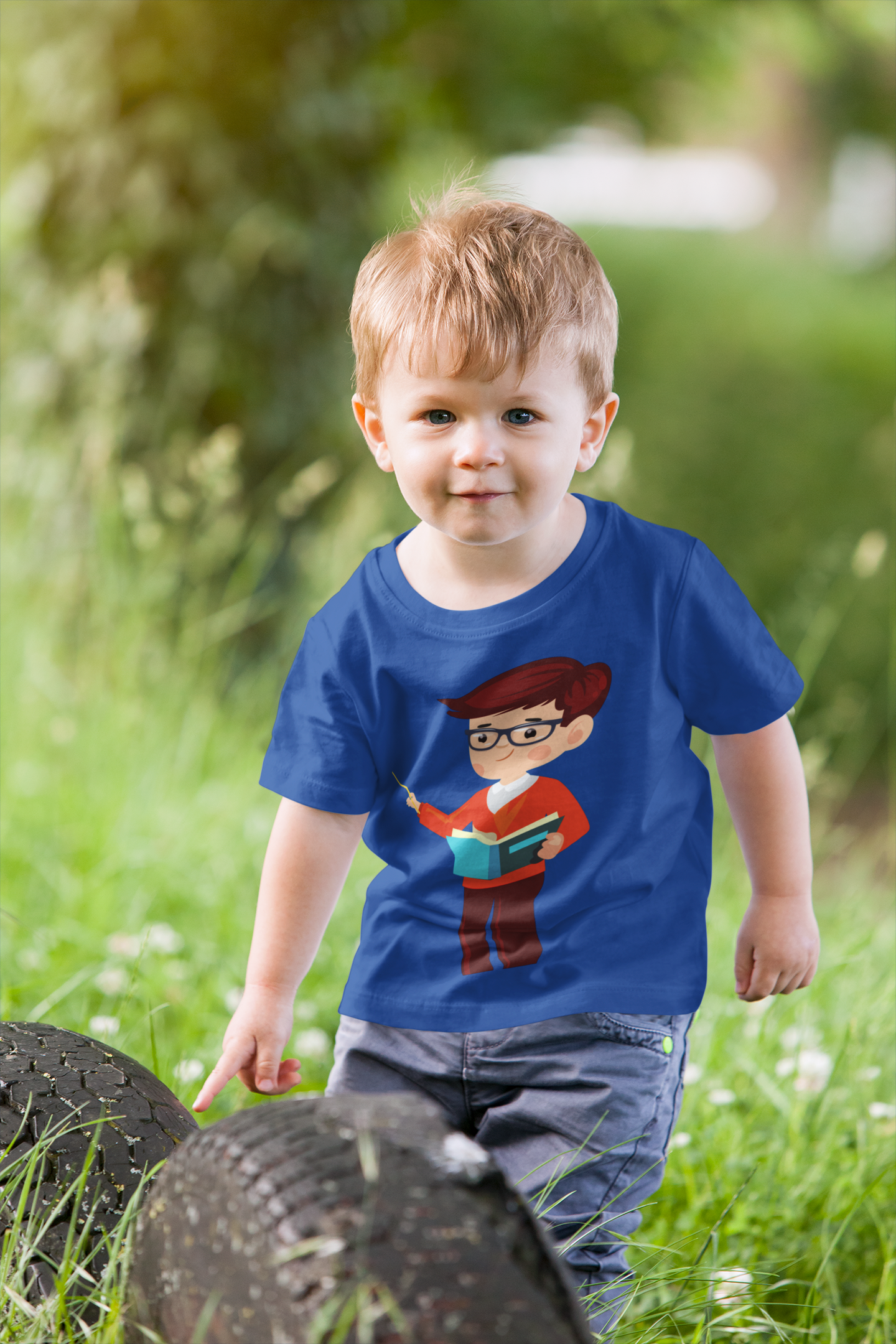 Future Teacher Half Sleeves T-Shirt for Boy-FunkyTeesClub