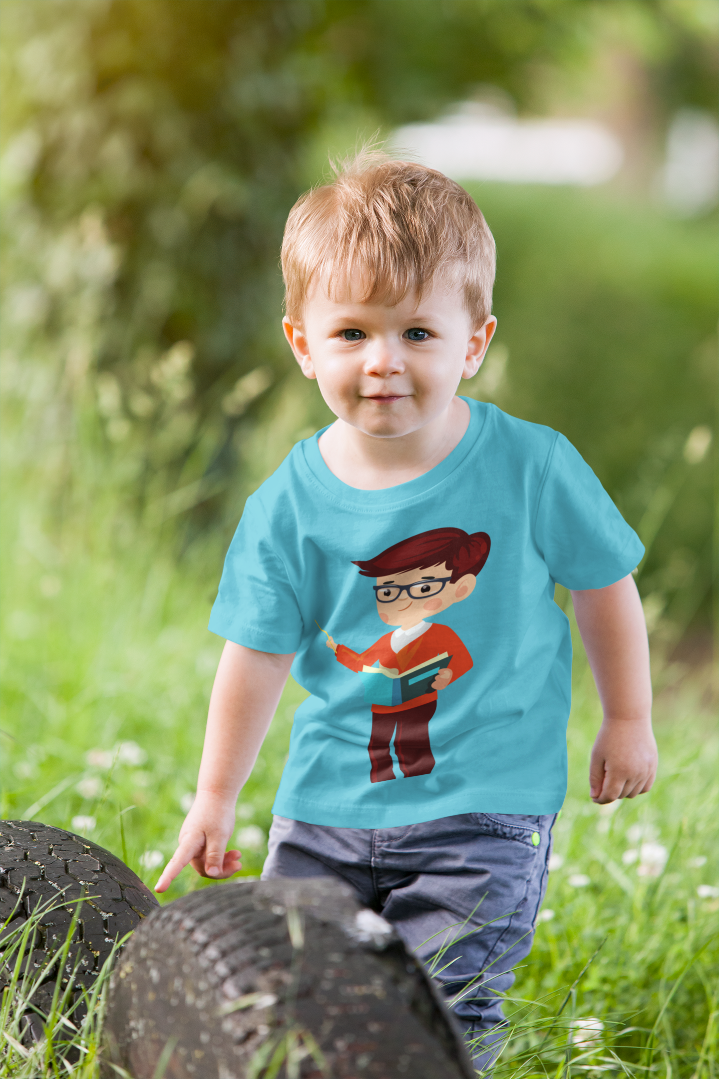 Future Teacher Half Sleeves T-Shirt for Boy-FunkyTeesClub
