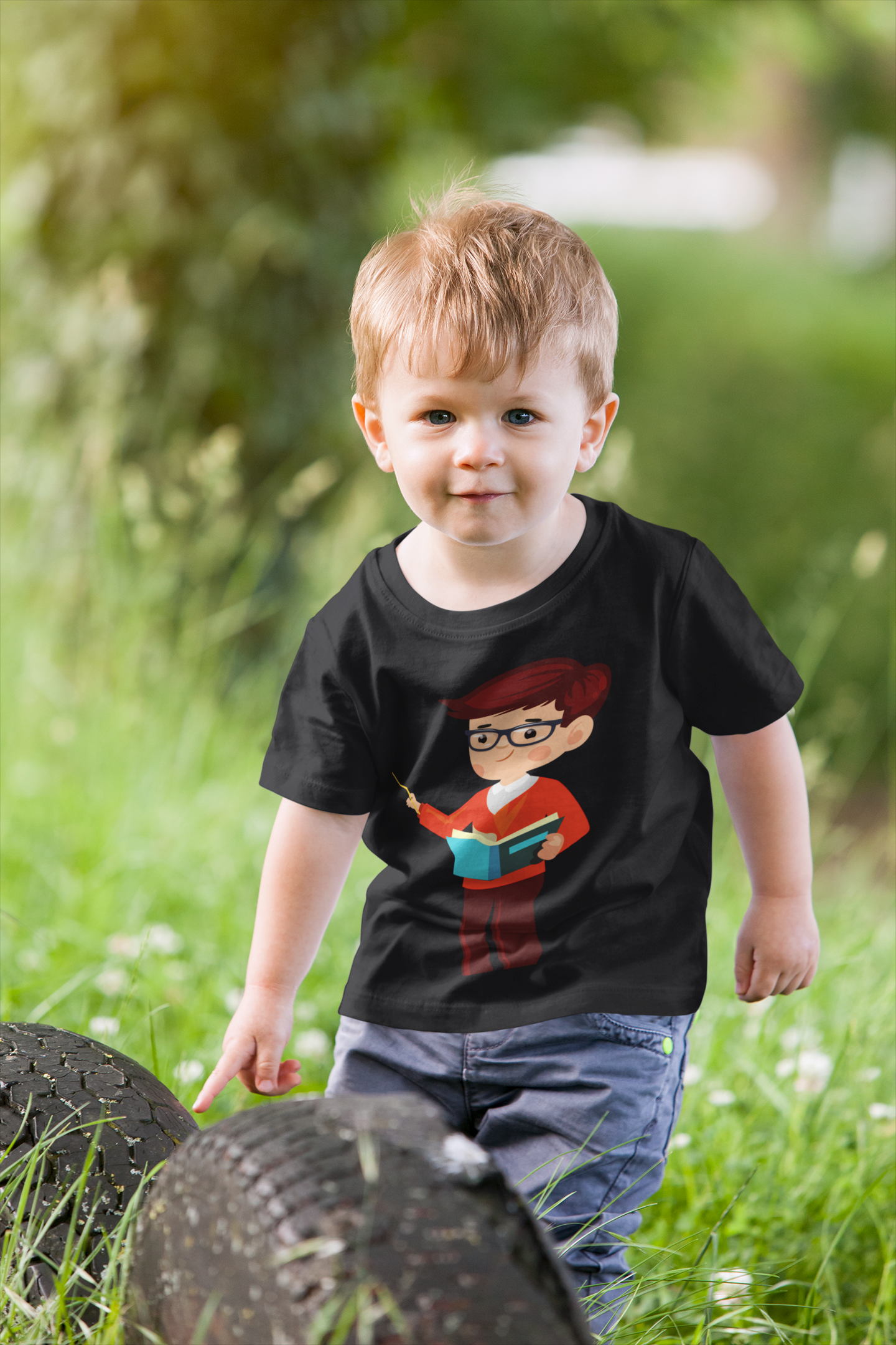 Future Teacher Half Sleeves T-Shirt for Boy-FunkyTeesClub