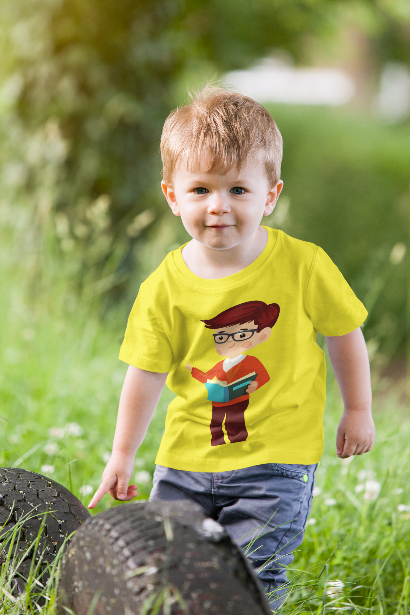 Future Teacher Half Sleeves T-Shirt for Boy-FunkyTeesClub