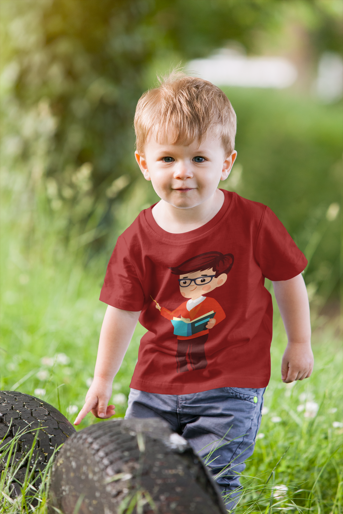 Future Teacher Half Sleeves T-Shirt for Boy-FunkyTeesClub
