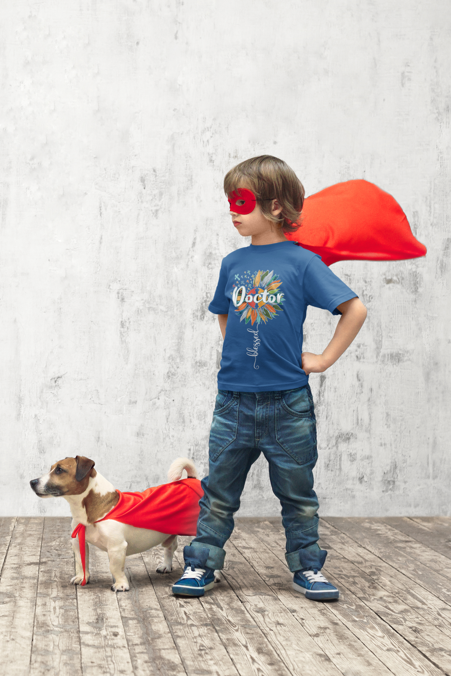 Future Doctor Half Sleeves T-Shirt for Boy-FunkyTeesClub