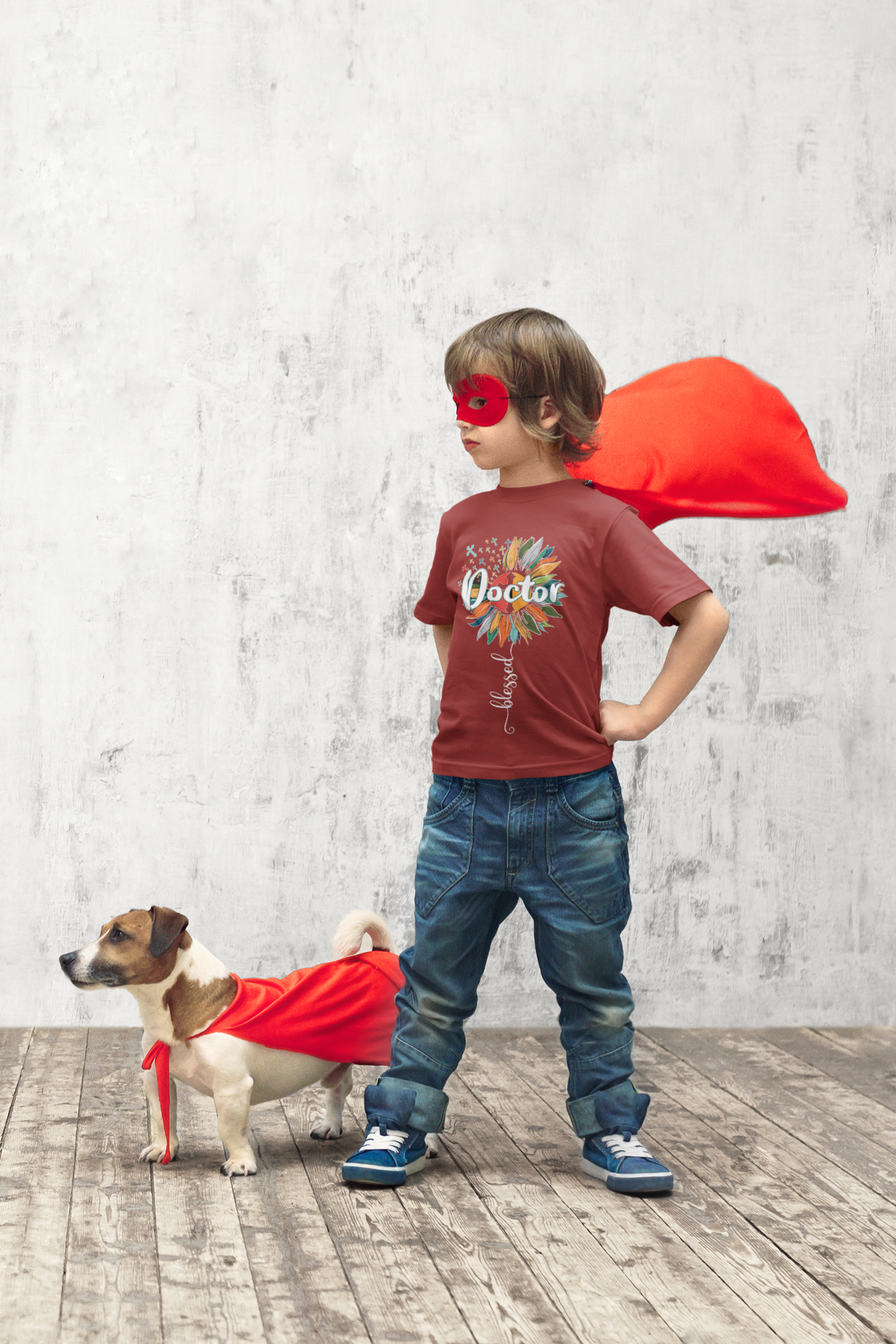 Future Doctor Half Sleeves T-Shirt for Boy-FunkyTeesClub