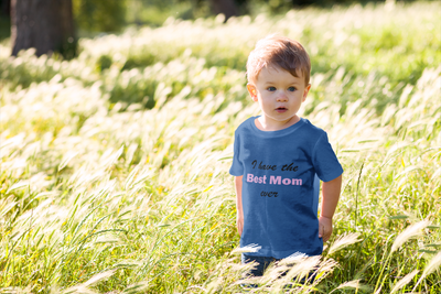 I Have Best Mom Ever Half Sleeves T-Shirt for Boy-FunkyTeesClub