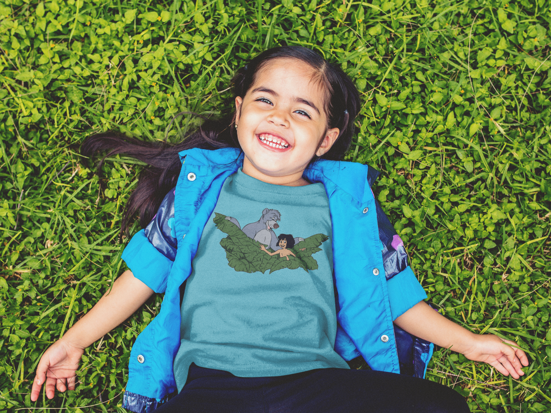 Cute Cartoon Half Sleeves T-Shirt For Girls -FunkyTeesClub
