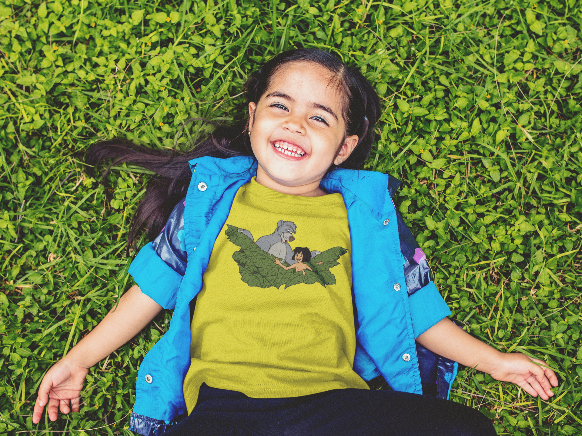 Cute Cartoon Half Sleeves T-Shirt For Girls -FunkyTeesClub