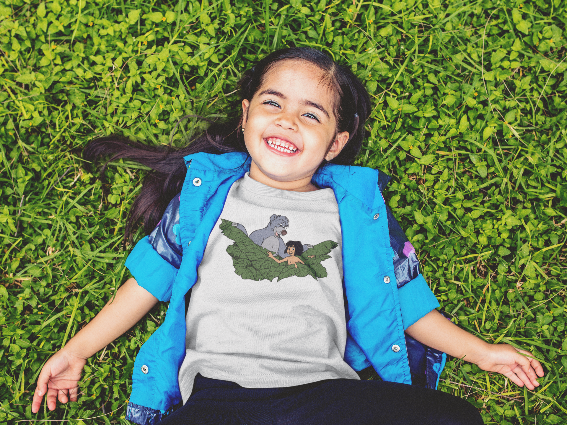 Cute Cartoon Half Sleeves T-Shirt For Girls -FunkyTeesClub