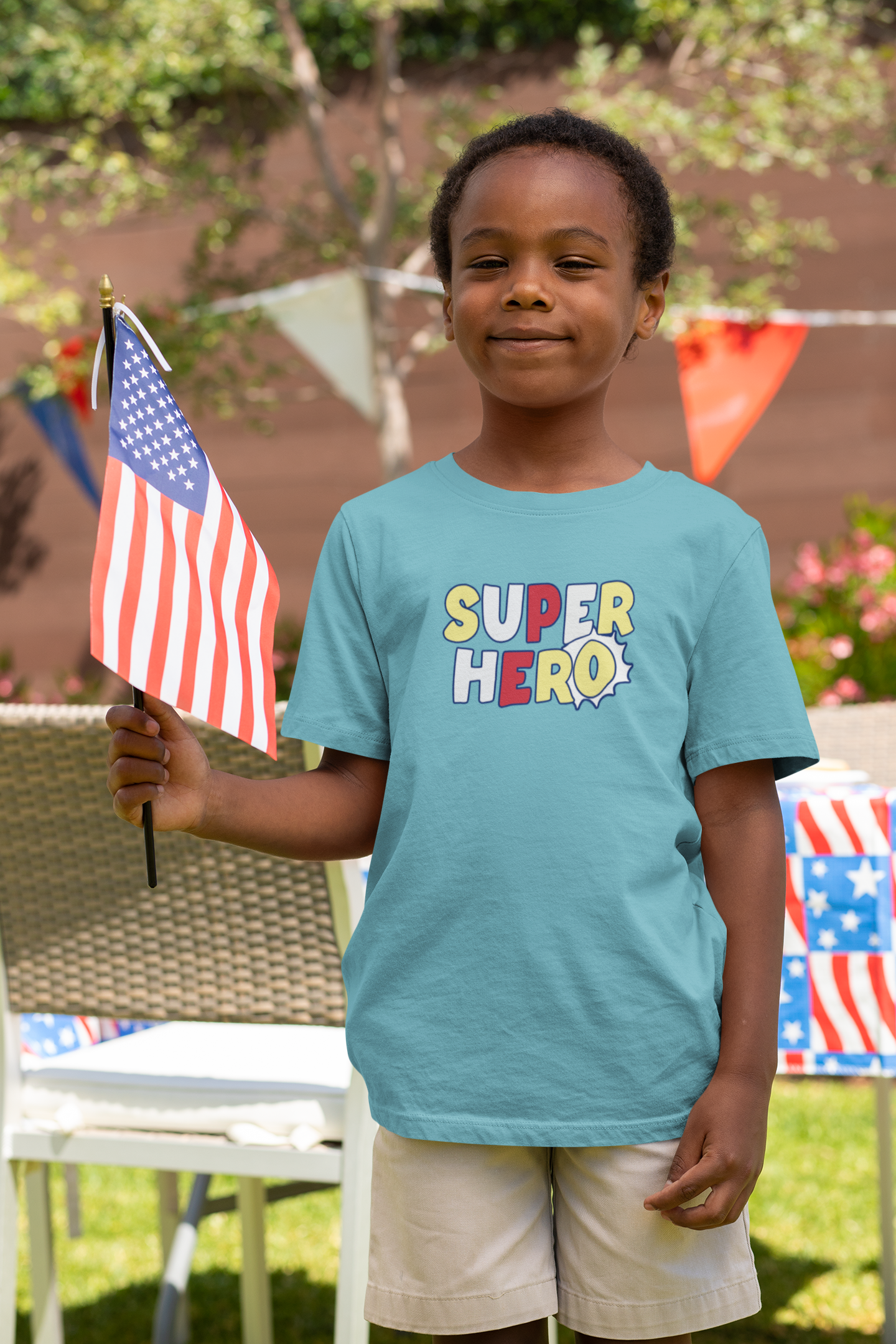 SuperHero Half Sleeves T-Shirt for Boy-FunkyTeesClub