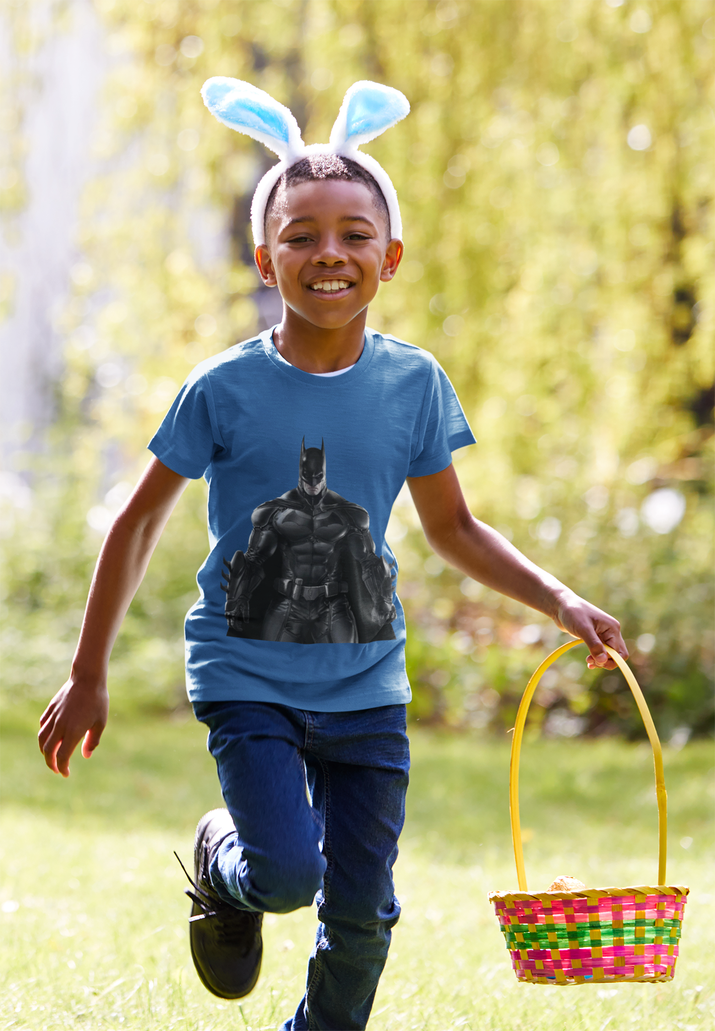 Superhero Half Sleeves T-Shirt for Boy-FunkyTeesClub
