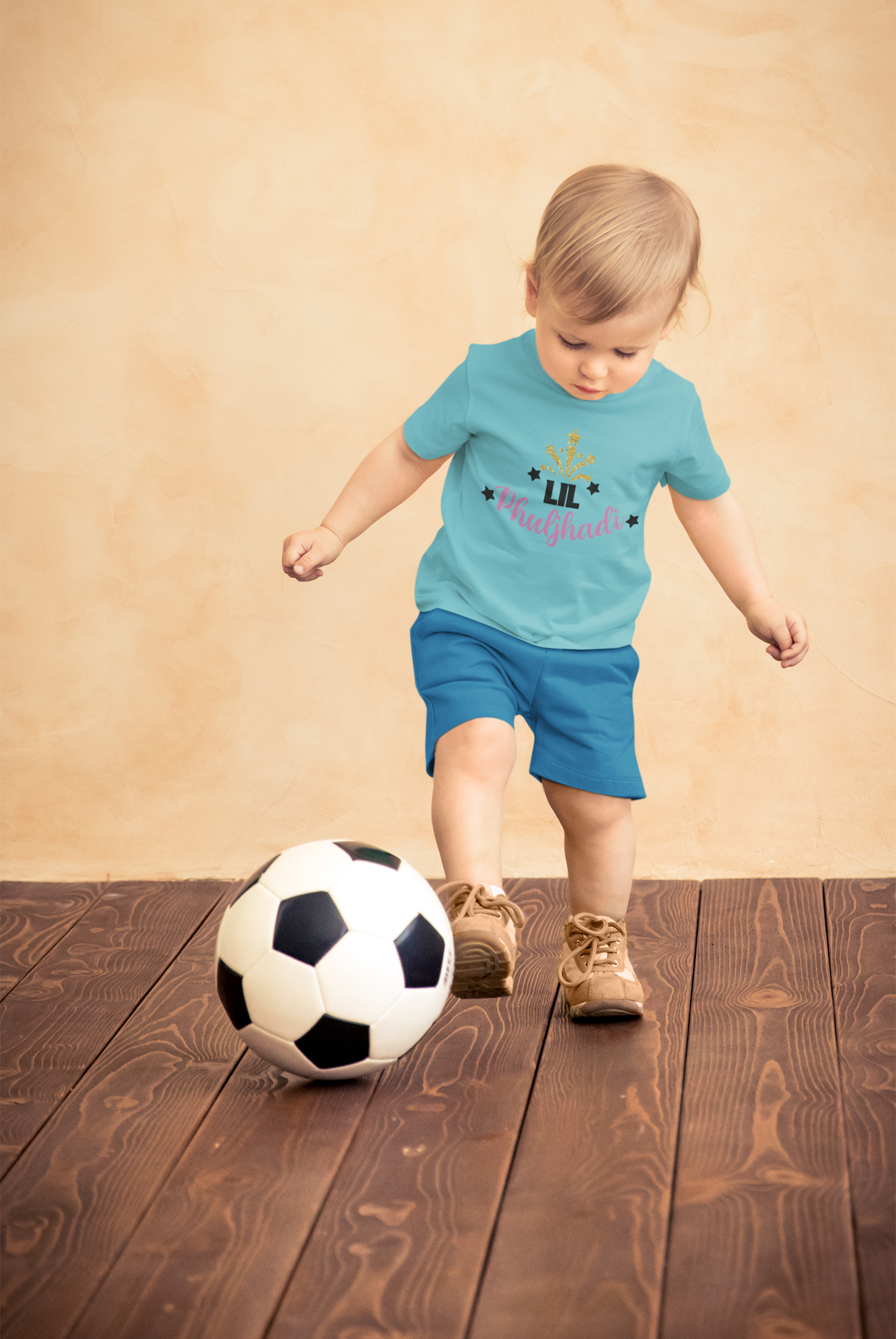 Lil Phuljhadi Half Sleeves T-Shirt for Boy-FunkyTeesClub