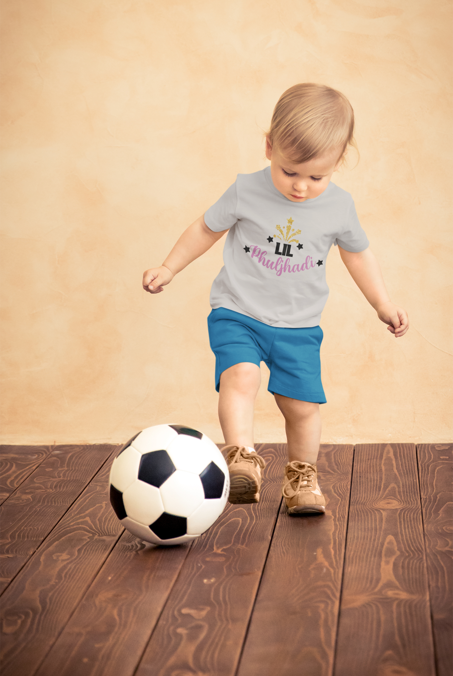 Lil Phuljhadi Half Sleeves T-Shirt for Boy-FunkyTeesClub