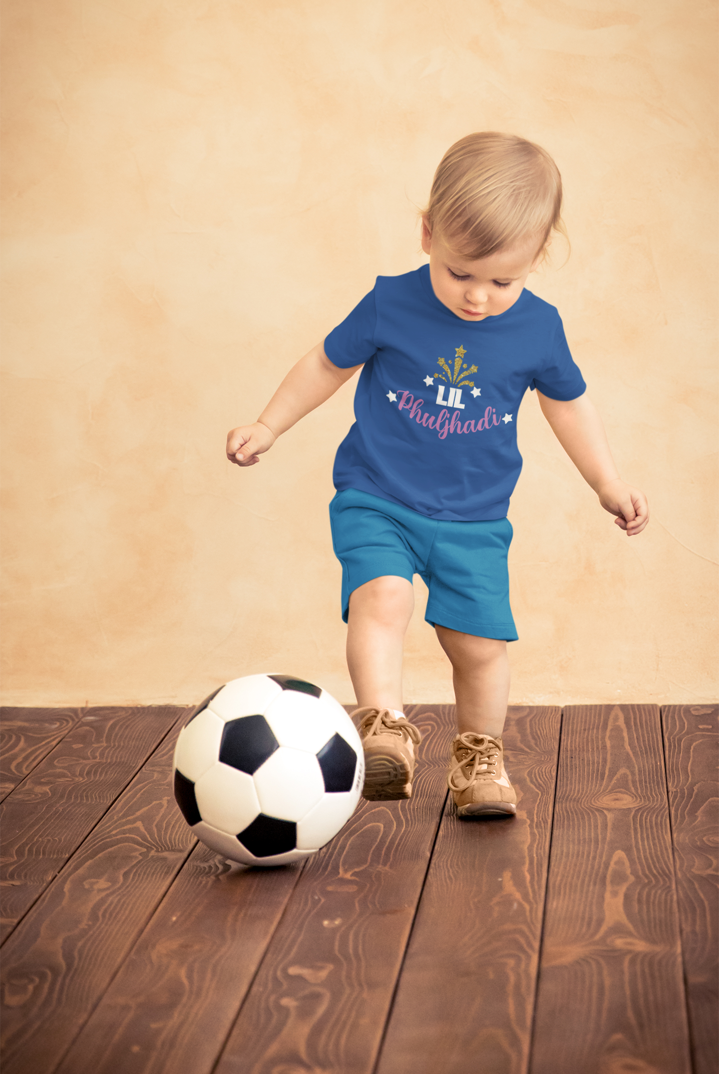Lil Phuljhadi Half Sleeves T-Shirt for Boy-FunkyTeesClub
