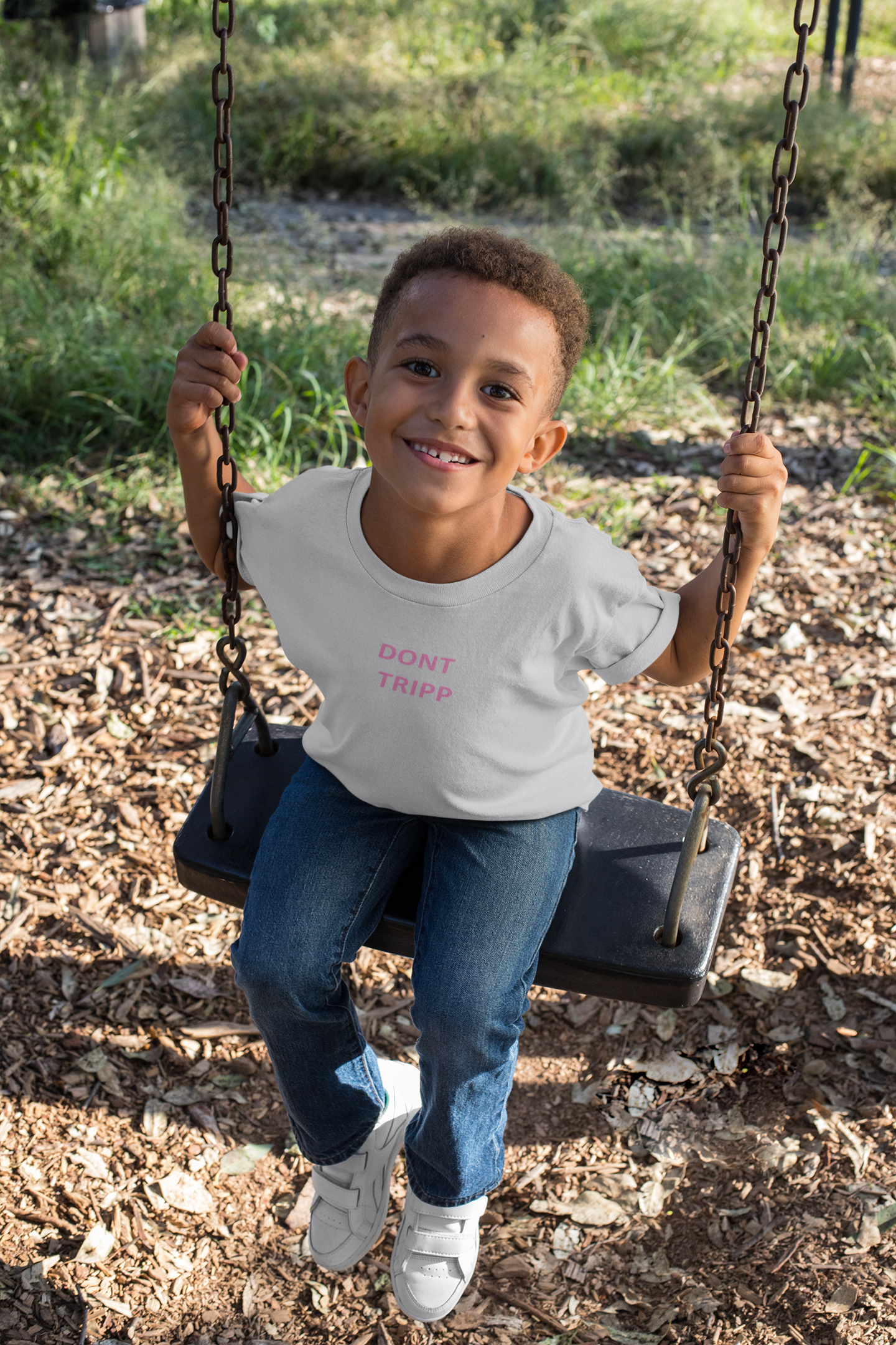 Dont Tripp Minimals Half Sleeves T-Shirt for Boy-FunkyTeesClub