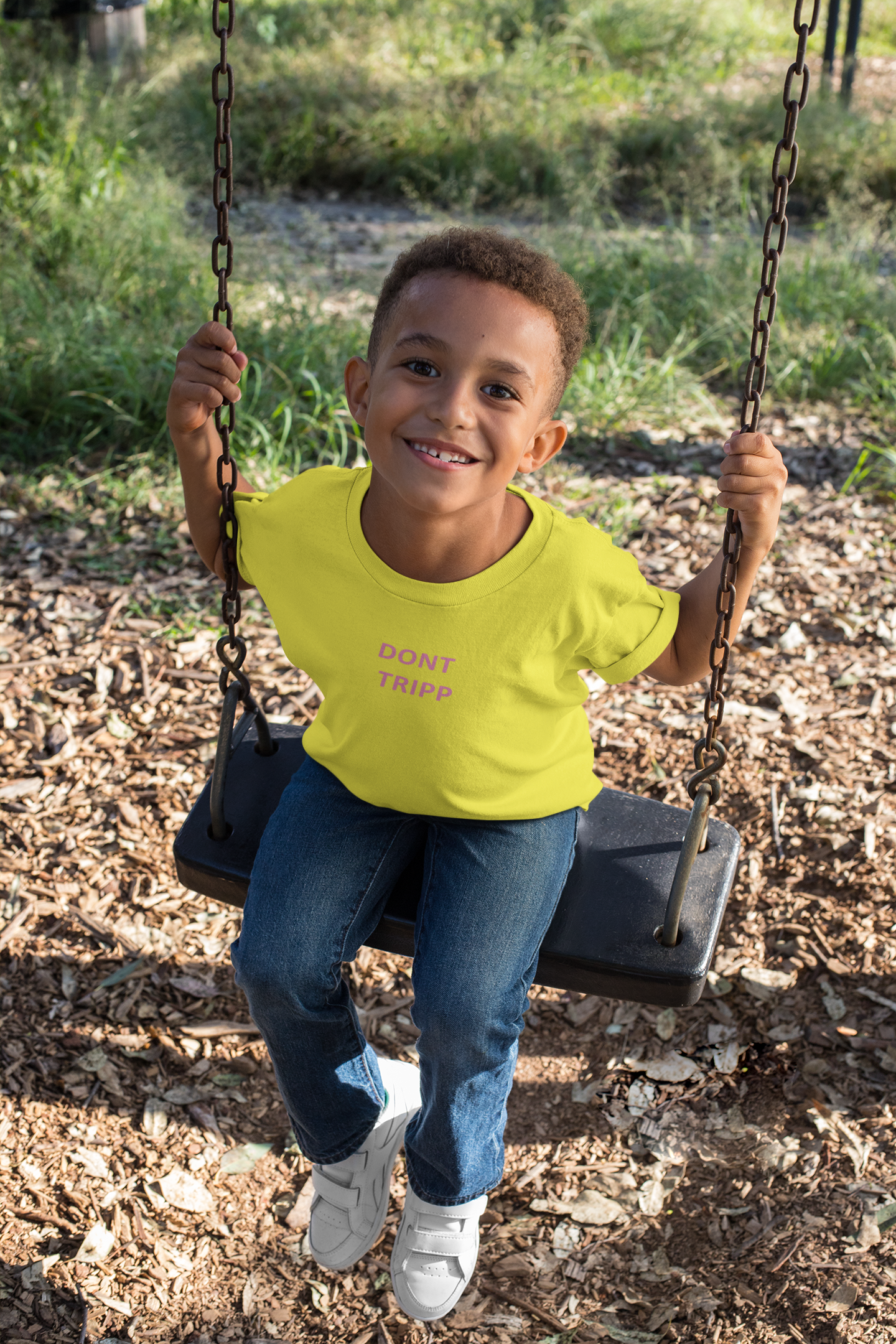 Dont Tripp Minimals Half Sleeves T-Shirt for Boy-FunkyTeesClub