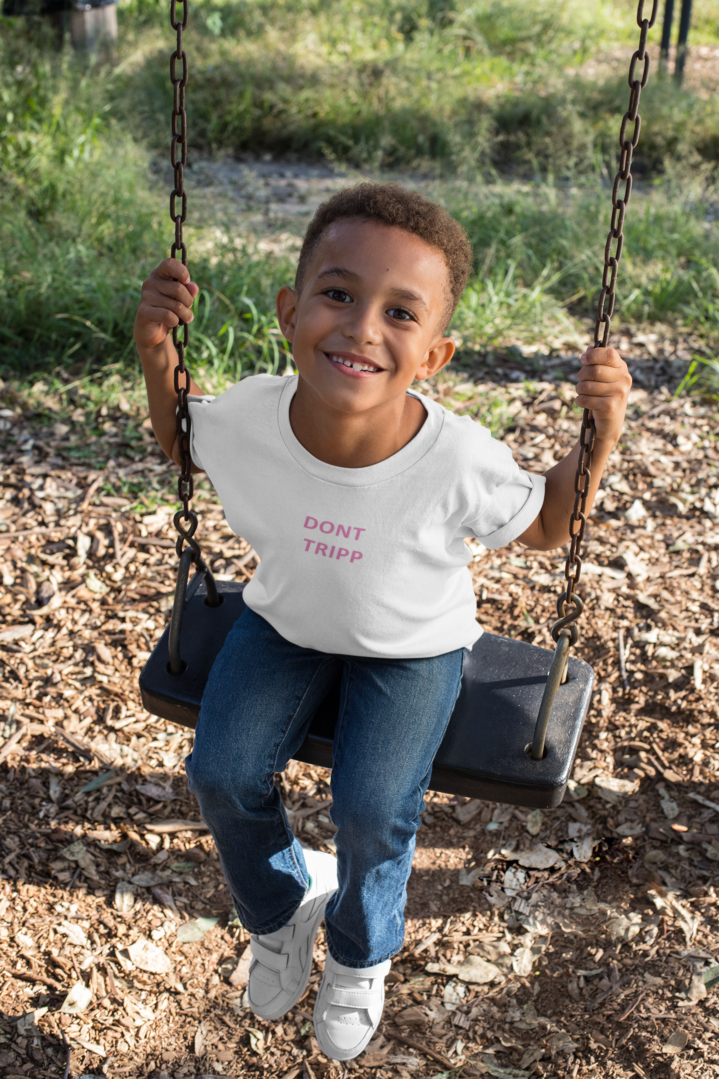 Dont Tripp Minimals Half Sleeves T-Shirt for Boy-FunkyTeesClub