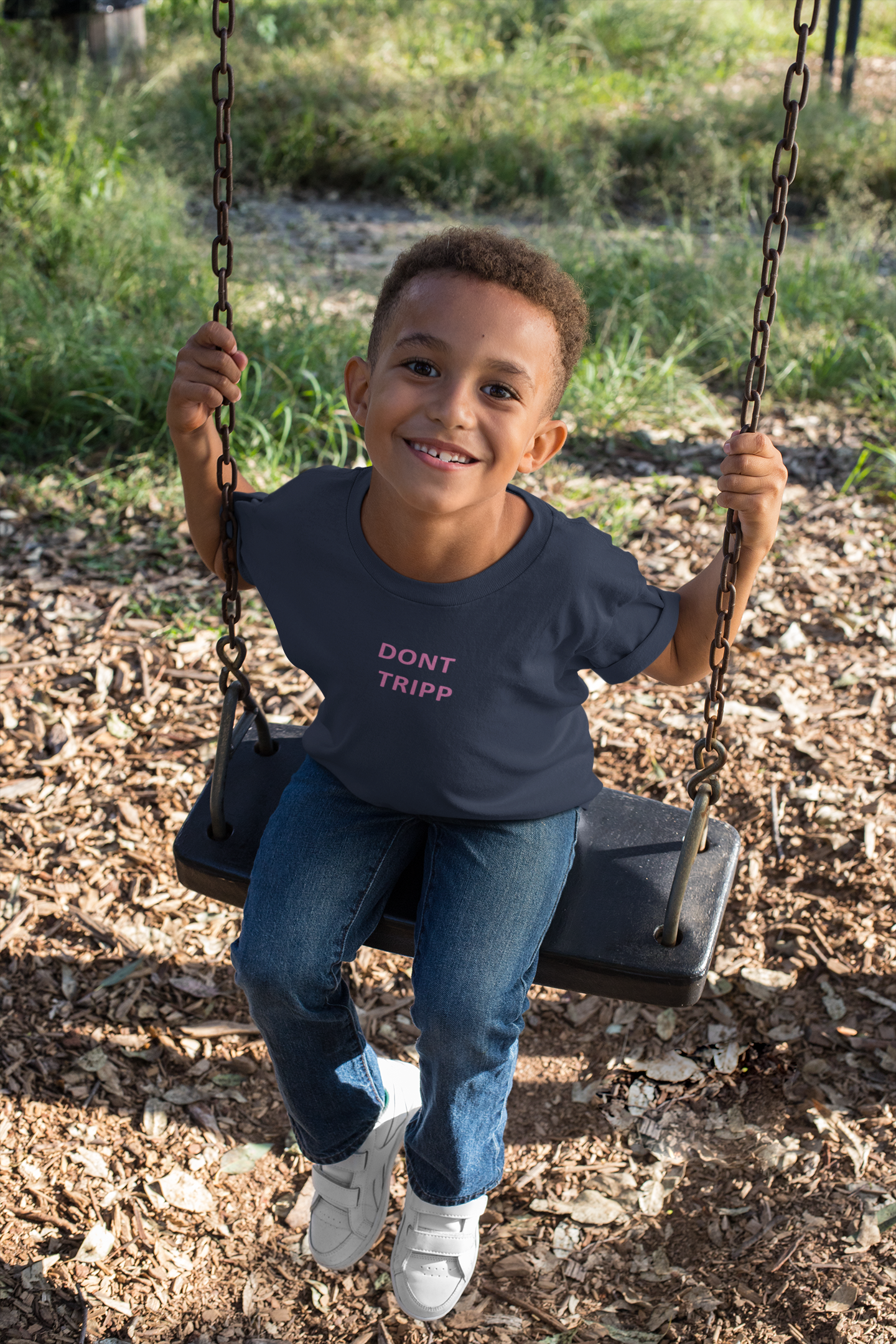 Dont Tripp Minimals Half Sleeves T-Shirt for Boy-FunkyTeesClub