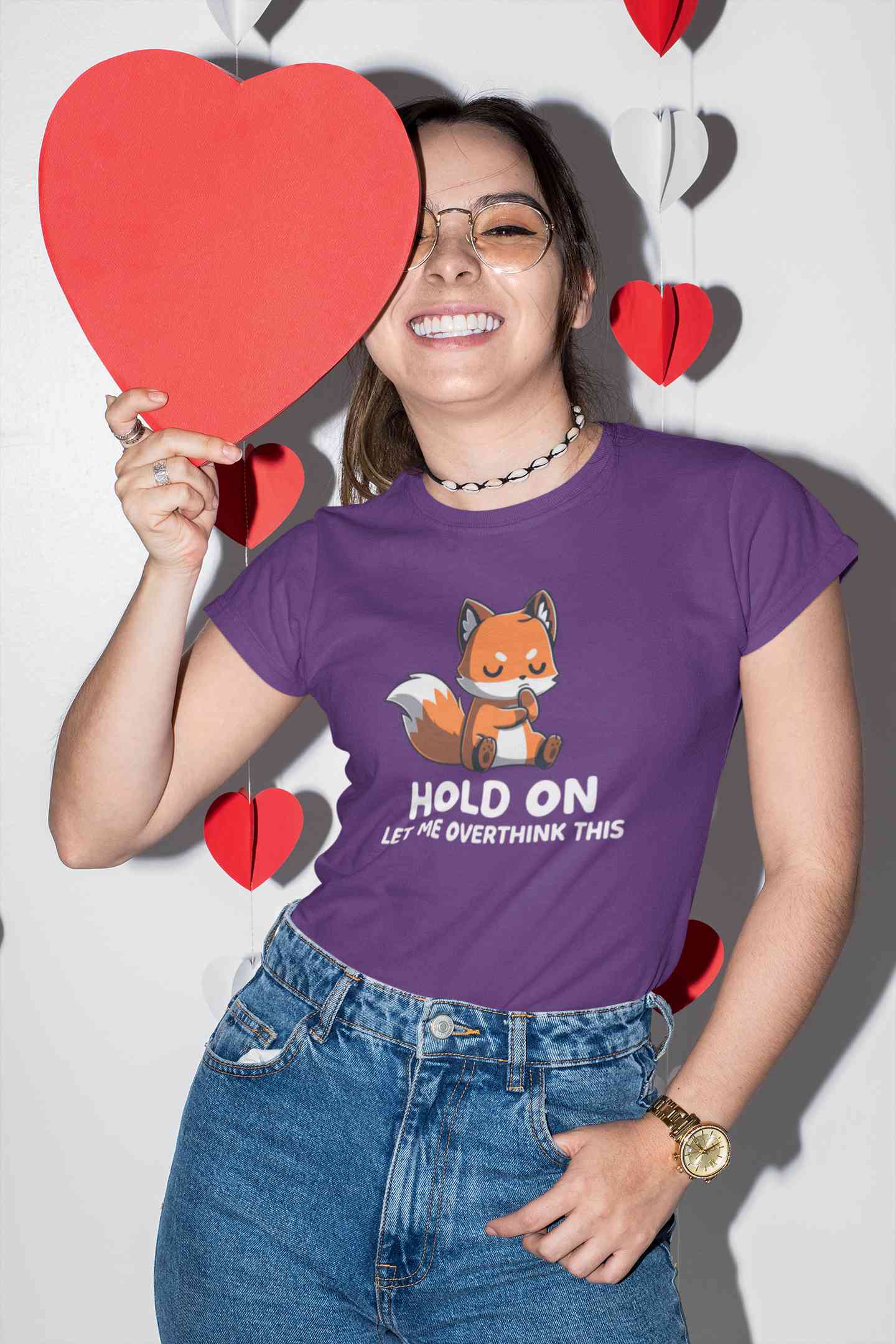 Wise Fox Funny Graphic Women Half Sleeves T-shirt- FunkyTeesClub