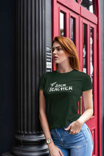 Back Bencher Women Half Sleeves T-shirt- FunkyTeesClub