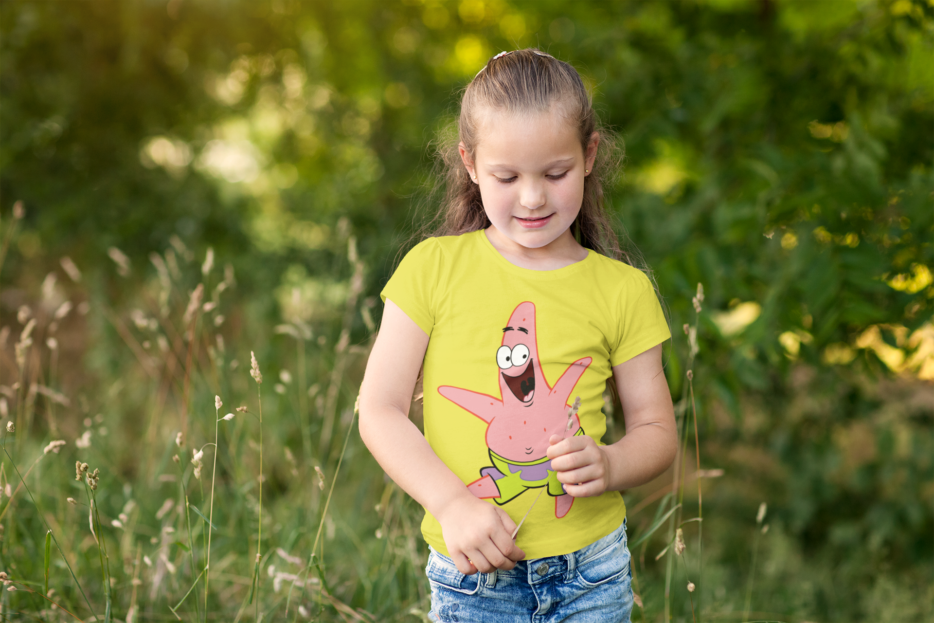 Cute Cartoon Half Sleeves T-Shirt For Girls -FunkyTeesClub