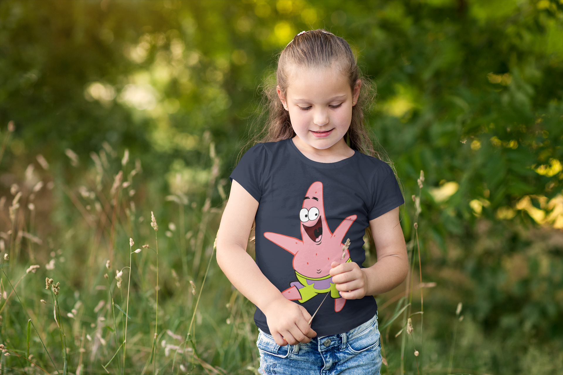 Cute Cartoon Half Sleeves T-Shirt For Girls -FunkyTeesClub