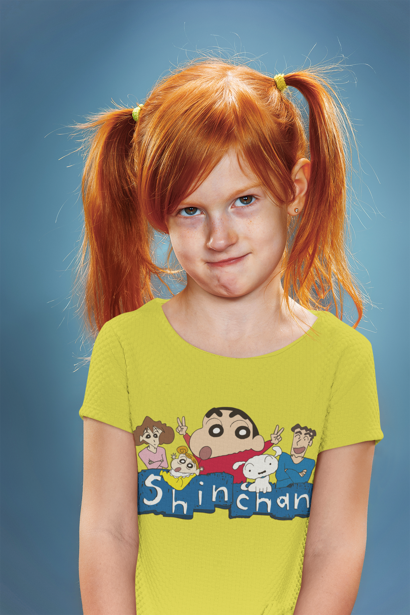 Cute Cartoon Half Sleeves T-Shirt For Girls -FunkyTeesClub