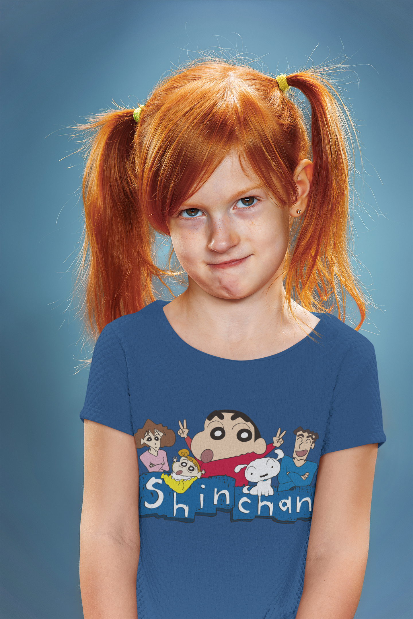 Cute Cartoon Half Sleeves T-Shirt For Girls -FunkyTeesClub