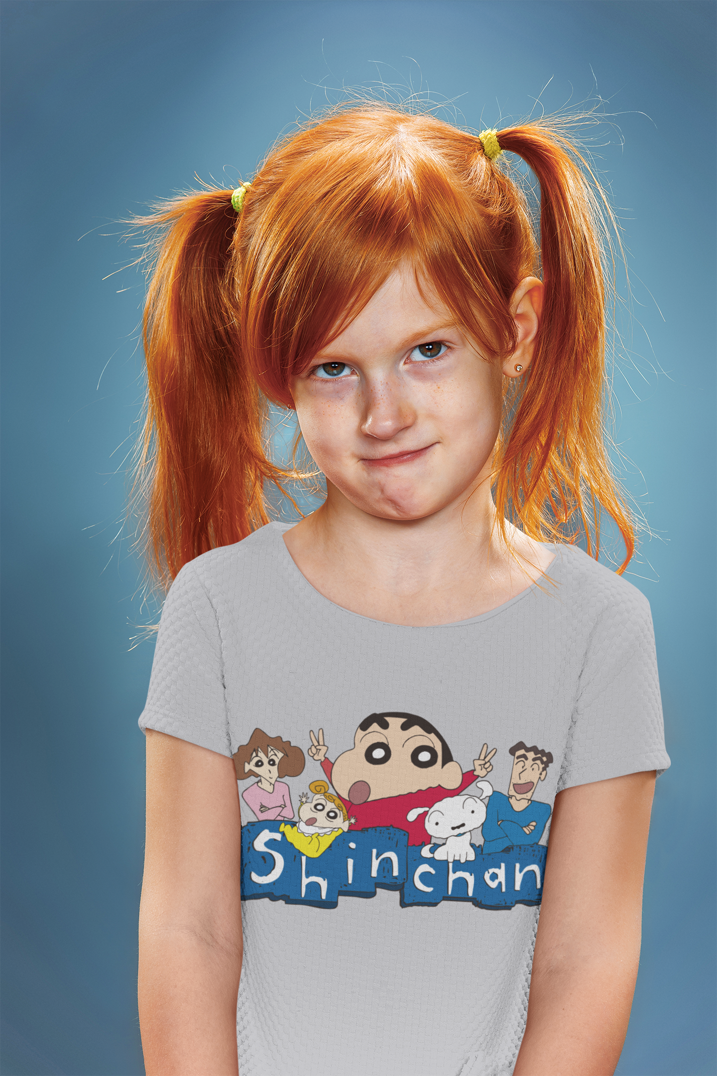 Cute Cartoon Half Sleeves T-Shirt For Girls -FunkyTeesClub
