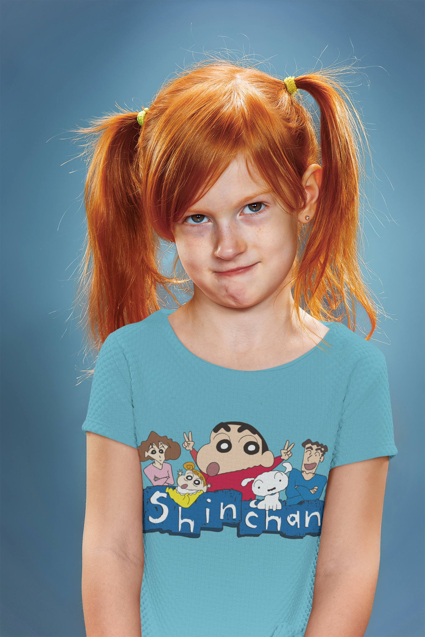 Cute Cartoon Half Sleeves T-Shirt For Girls -FunkyTeesClub