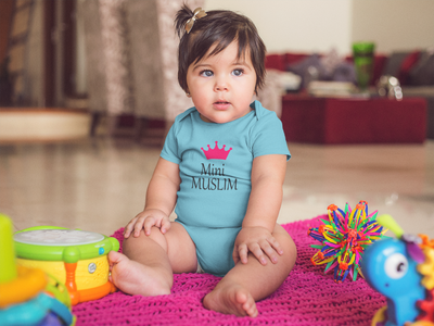 Mini Muslim Eid Rompers for Baby Girl- FunkyTeesClub