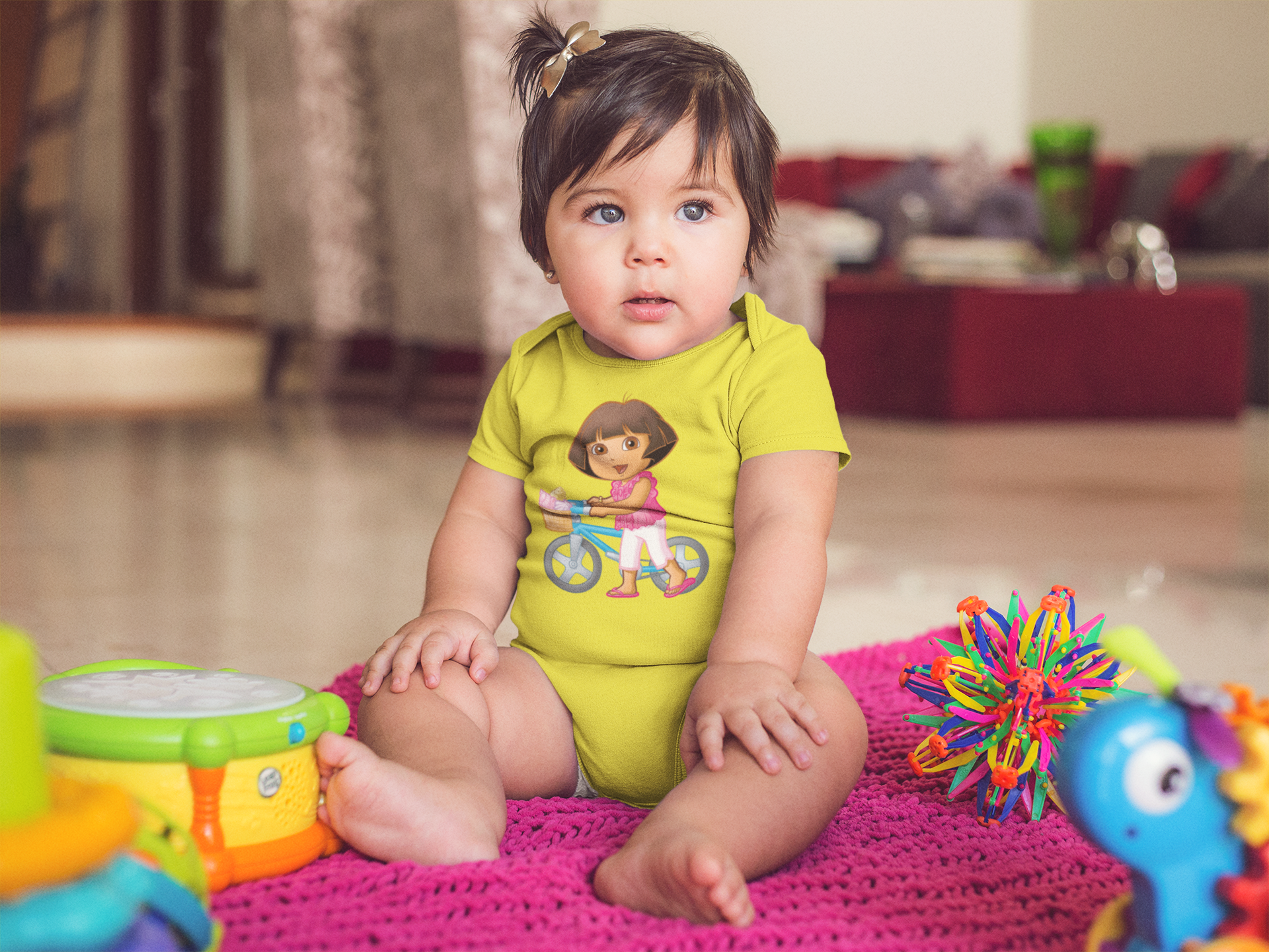Cute Cartoon Rompers for Baby Girl- FunkyTeesClub
