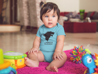 The North Remembers Web Series Rompers for Baby Girl- FunkyTeesClub