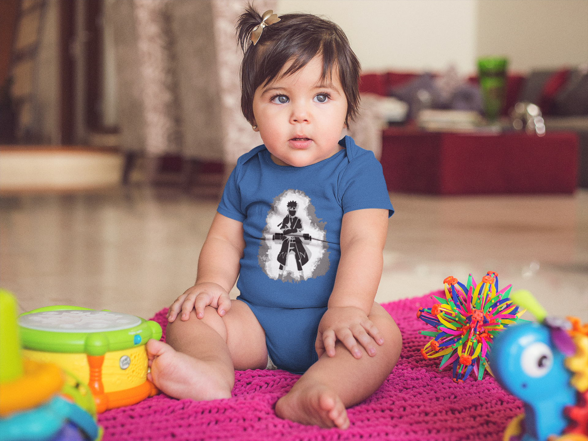 Naruto Web Series Rompers for Baby Girl- FunkyTeesClub