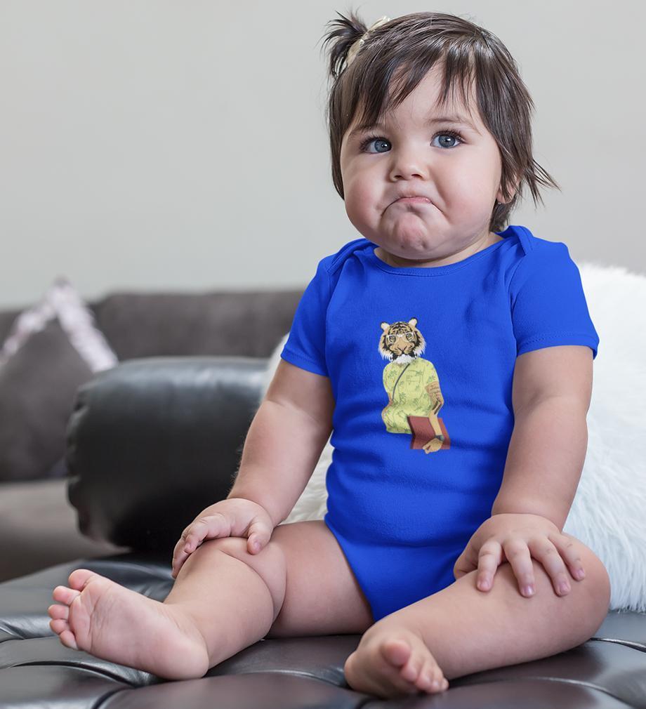 Tiger Abstract Abstract Rompers for Baby Girl- FunkyTradition FunkyTradition